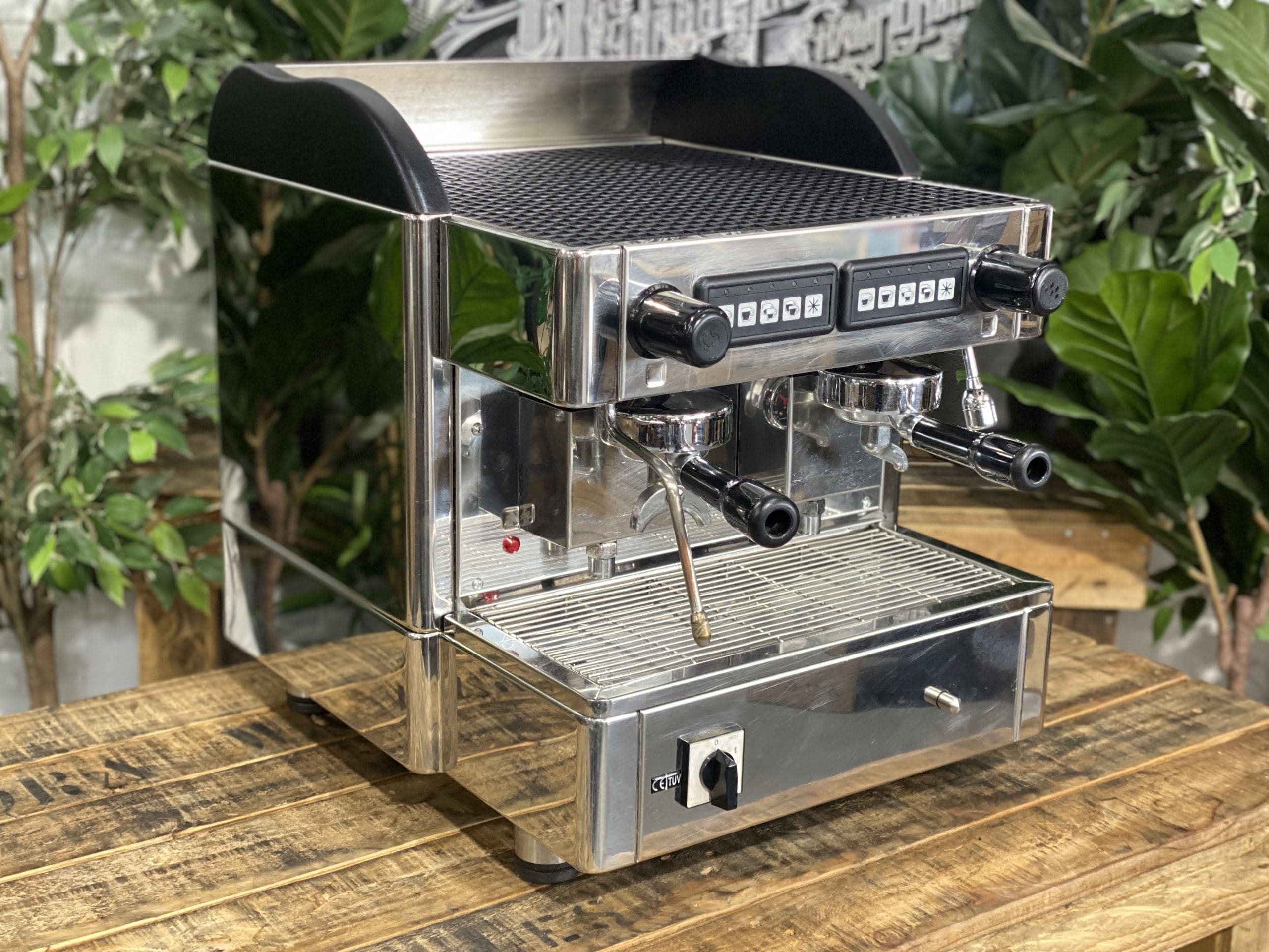 Technolampe-Compact-2-Group-Black-Stainless-Espresso-Coffee-Machine-1858-Princes-Highway-Clayton-VIC-3168-Coffee-Machine-Warehouse