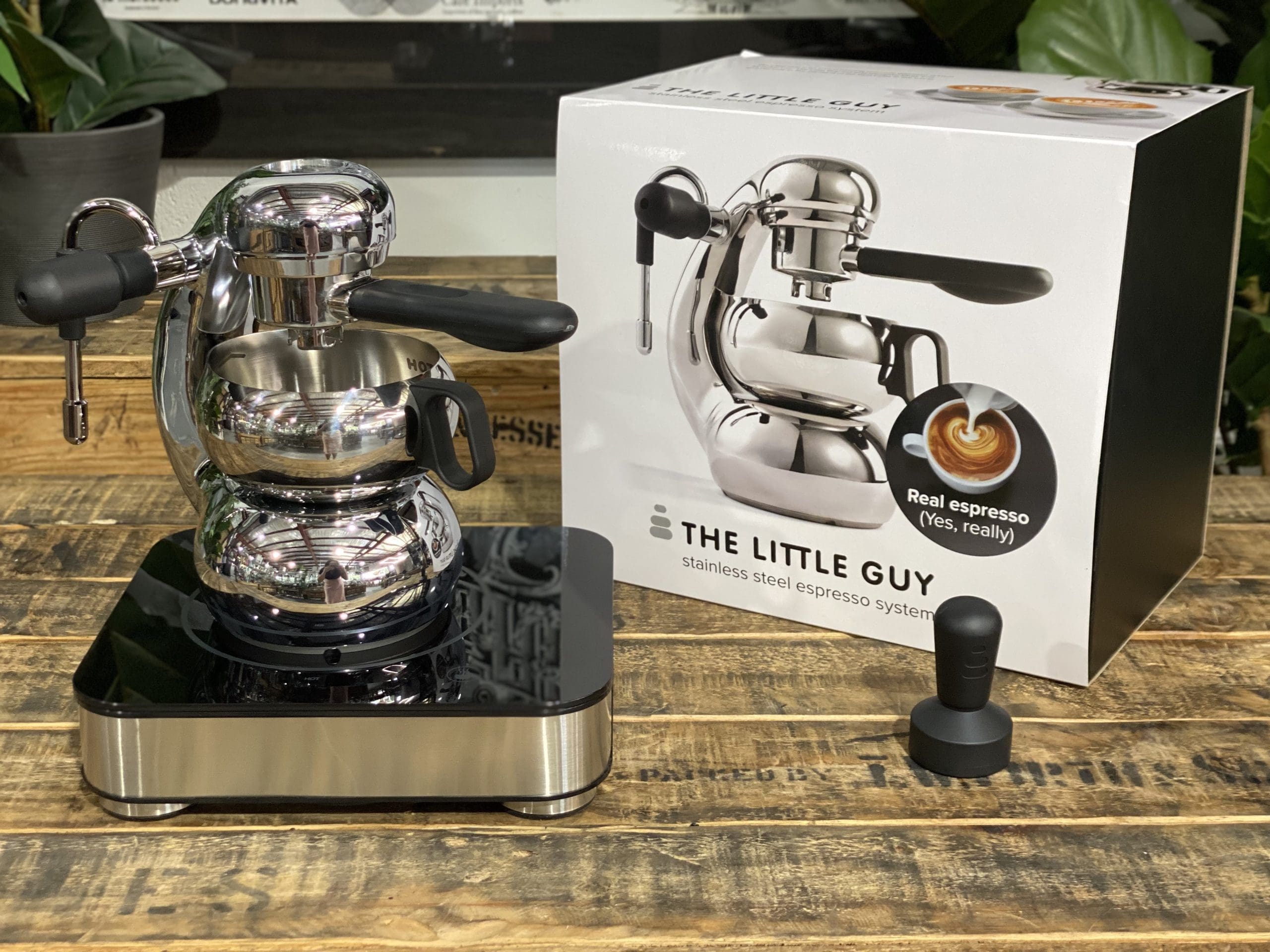 The Little Guy Stove Top Stainless With Induction Base - New