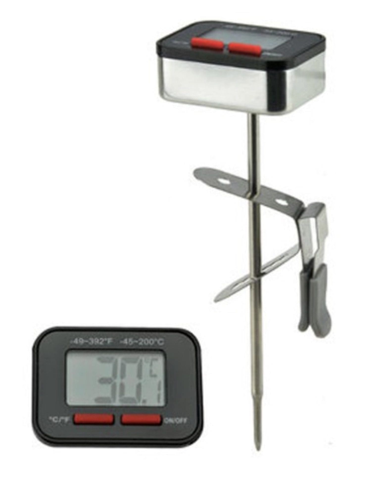 Tiamo Digital Thermometer Stainless - New