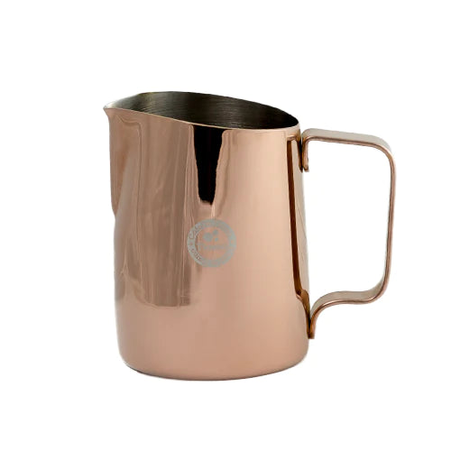 Tiamo Tapered Metallic Milk Jug Rose Gold