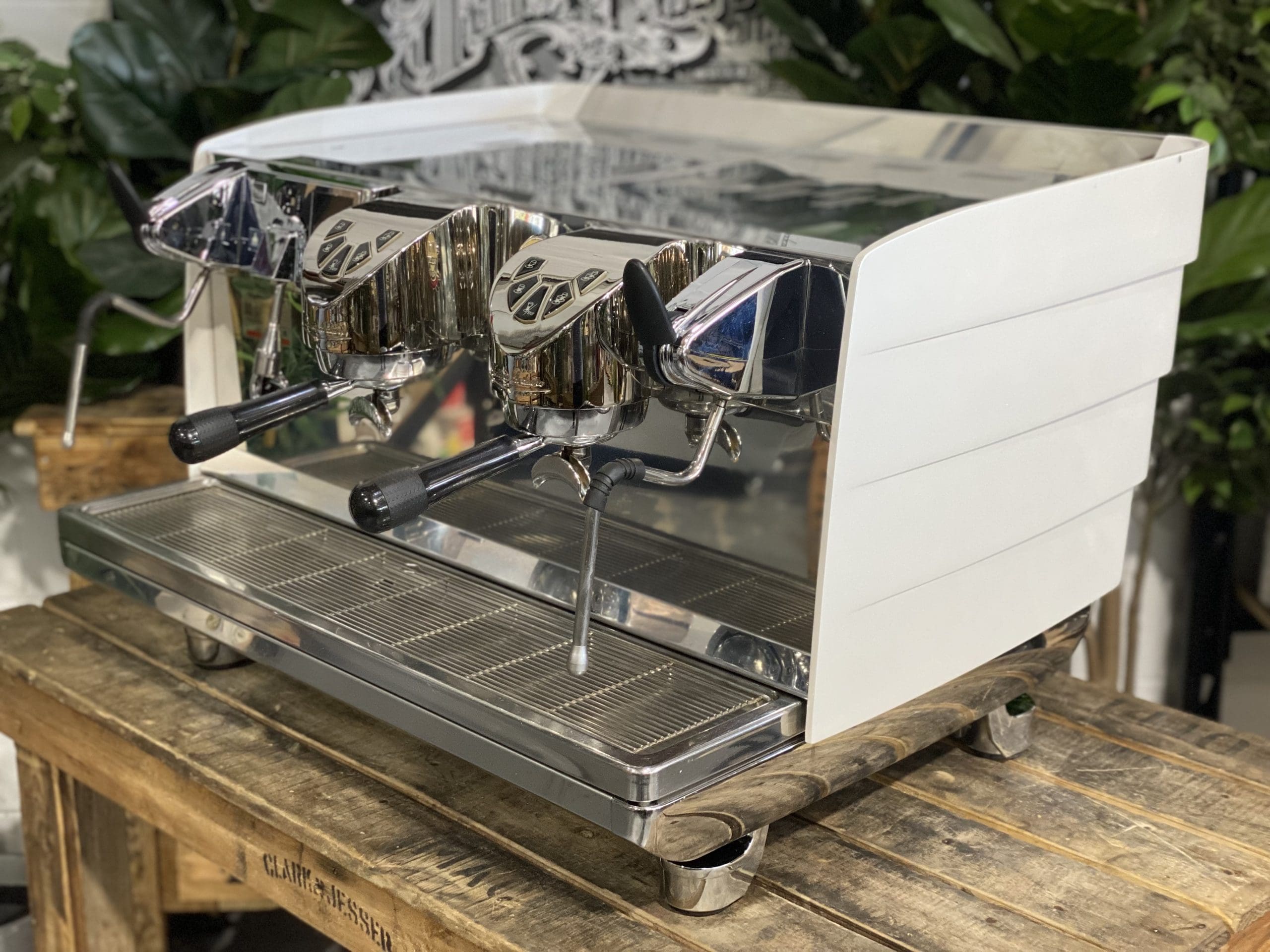 Victoria Arduino White Eagle 2 Group White & Stainless Espresso Coffee Machine