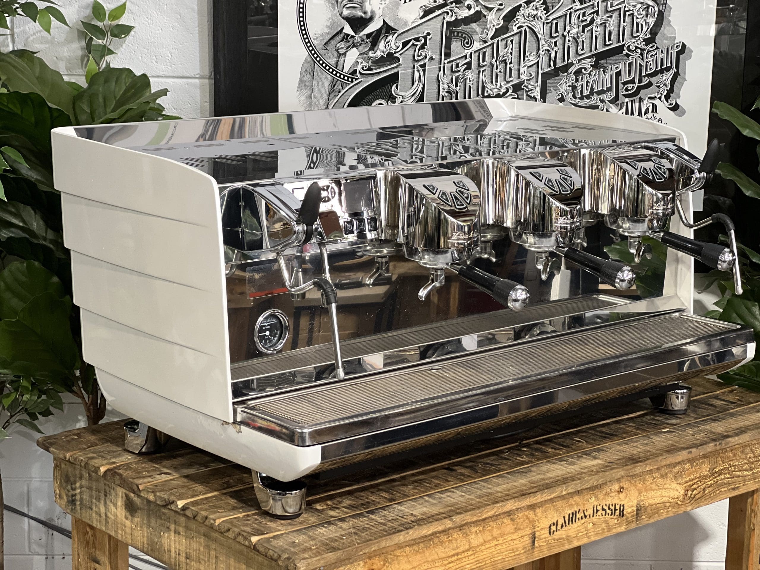 Victoria Arduino White Eagle 3 Group Digit White Espresso Coffee Machine Warehouse 1858 Princes Highway , Clayton 3168