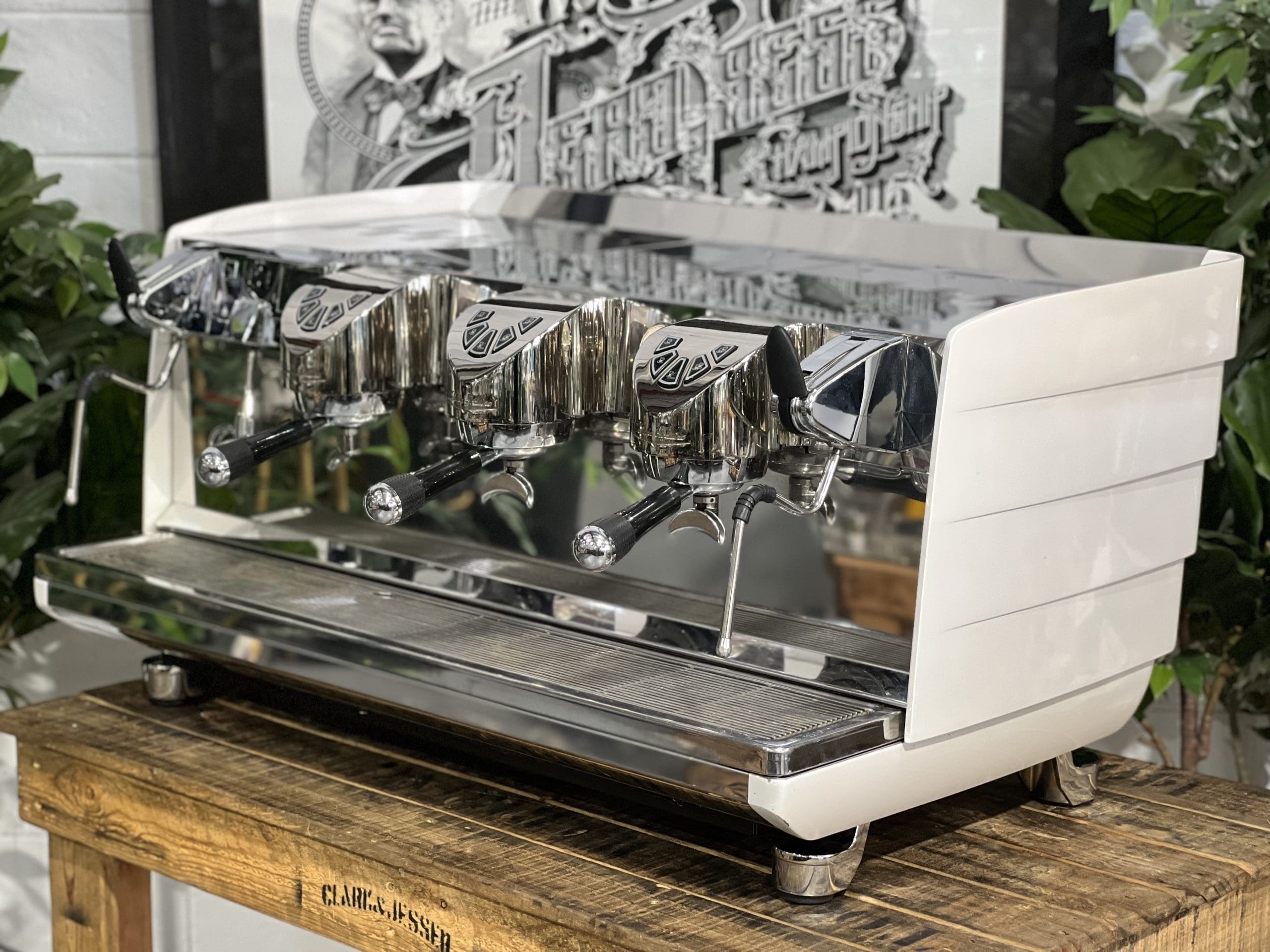 Victoria Arduino White Eagle 3 Group Digit White Espresso Coffee Machine Warehouse 1858 Princes Highway , Clayton 3168