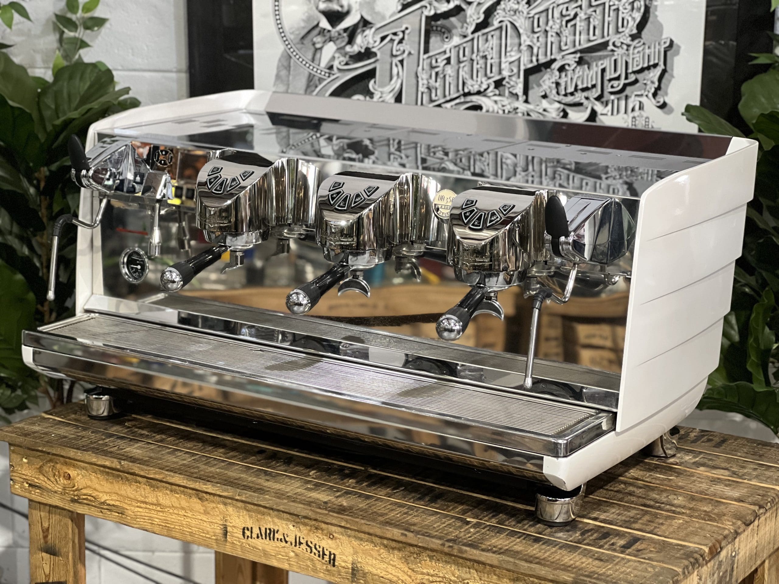 Victoria Arduino White Eagle 3 Group Digit White Espresso Coffee Machine Warehouse 1858 Princes Highway , Clayton 3168