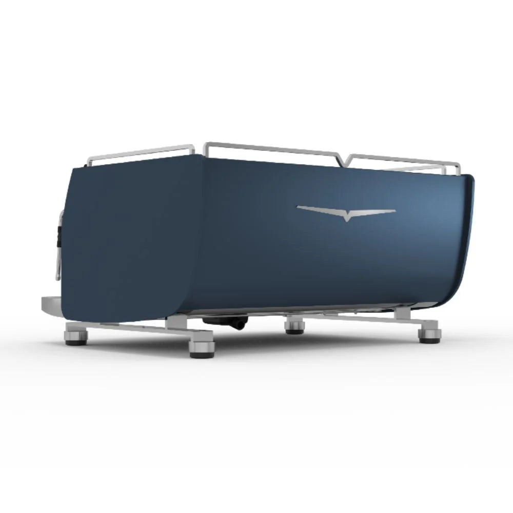 Espresso machine with a blue panel coffee machine warehouse 