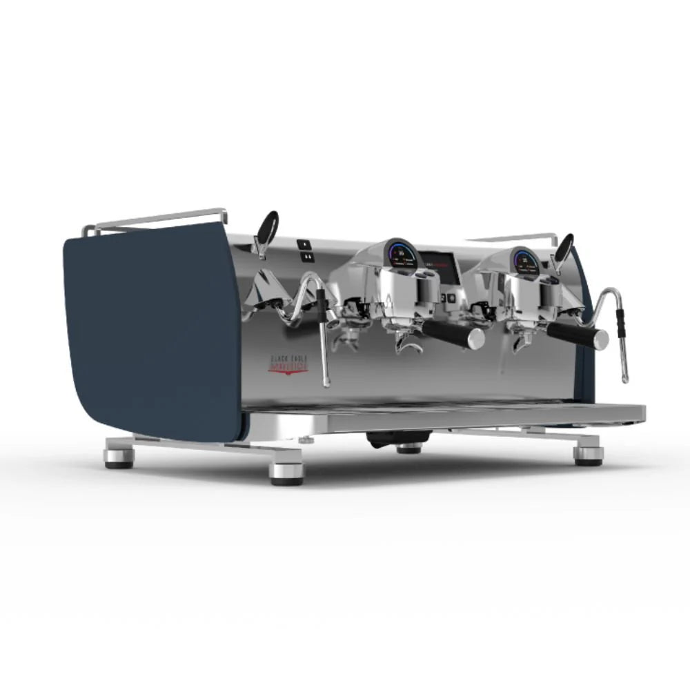 Espresso machine with a blue panel coffee machine warehouse 