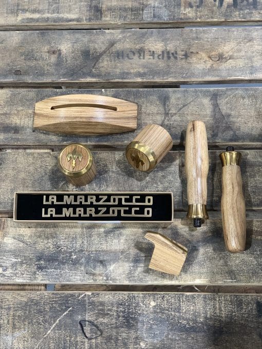 Manual Paddle Timber Kit Including Brass Logo