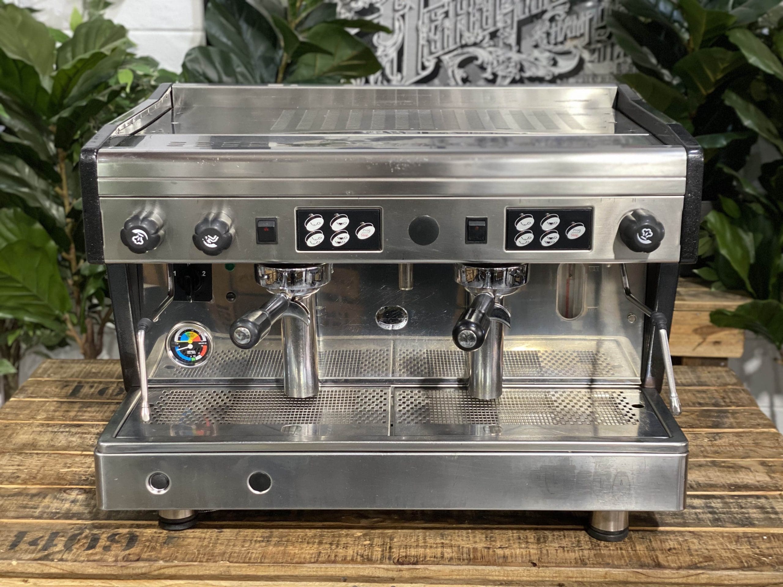 Wega Altair 2 Group Black & Stainless Espresso Coffee Machine 1858 Princes Highway Clayton