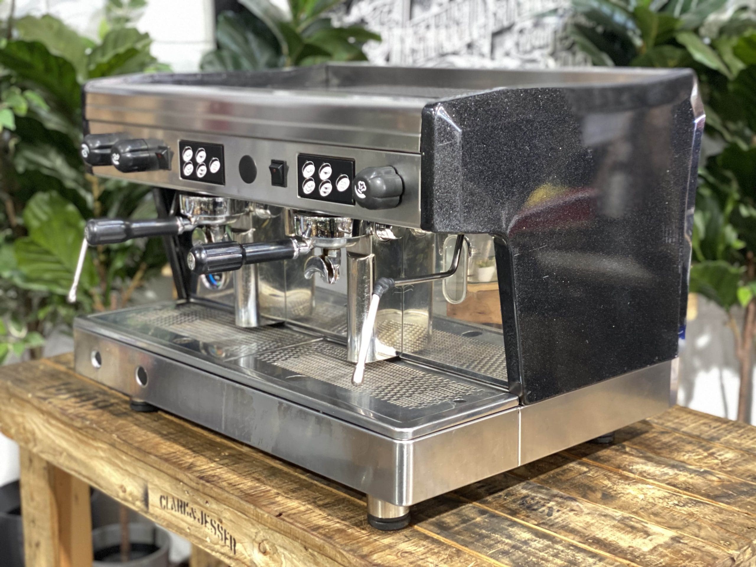 Wega Altair 2 Group Black & Stainless Espresso Coffee Machine 1858 Princes Highway Clayton