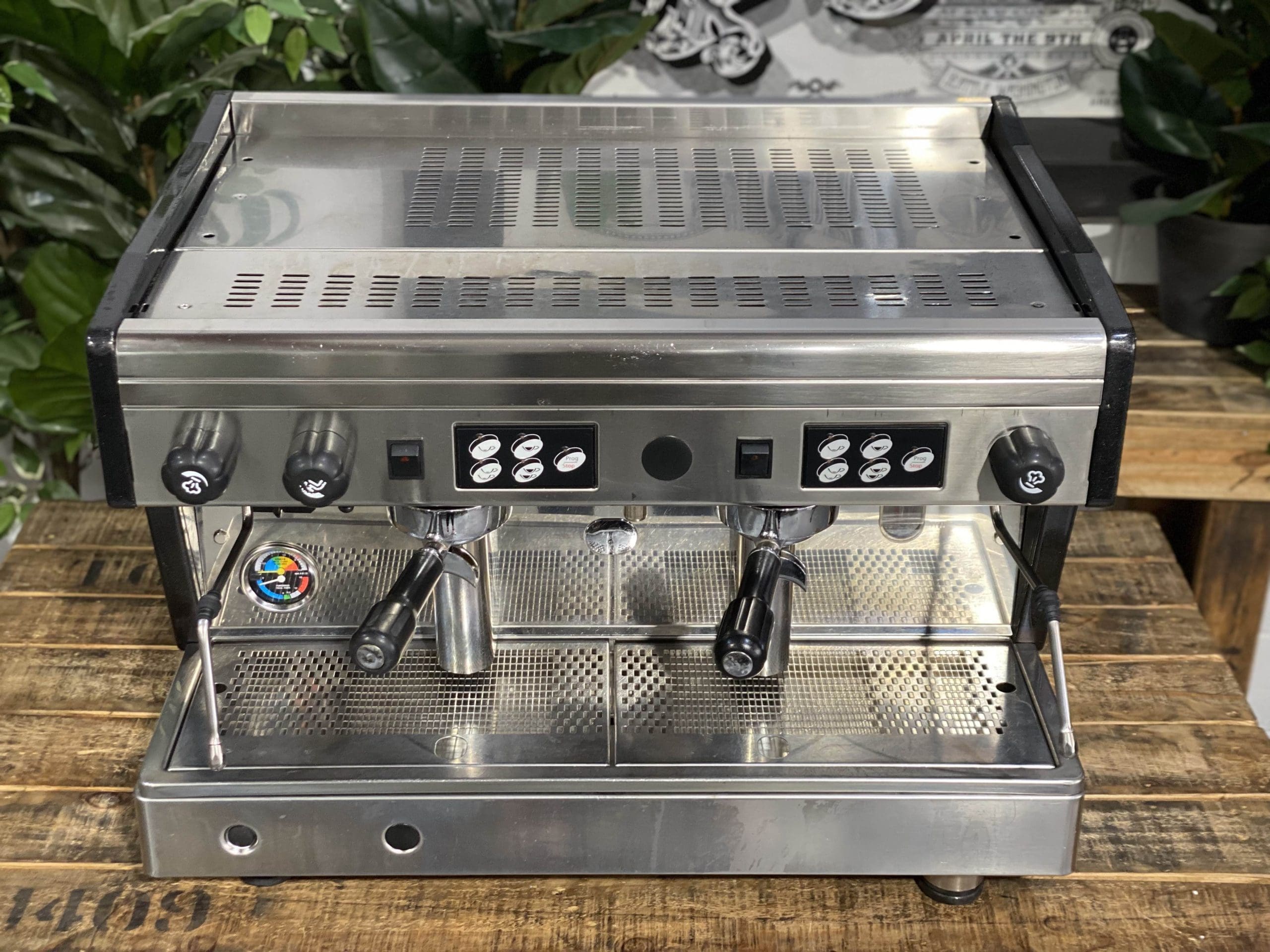 Wega Altair 2 Group Black & Stainless Espresso Coffee Machine 1858 Princes Highway Clayton