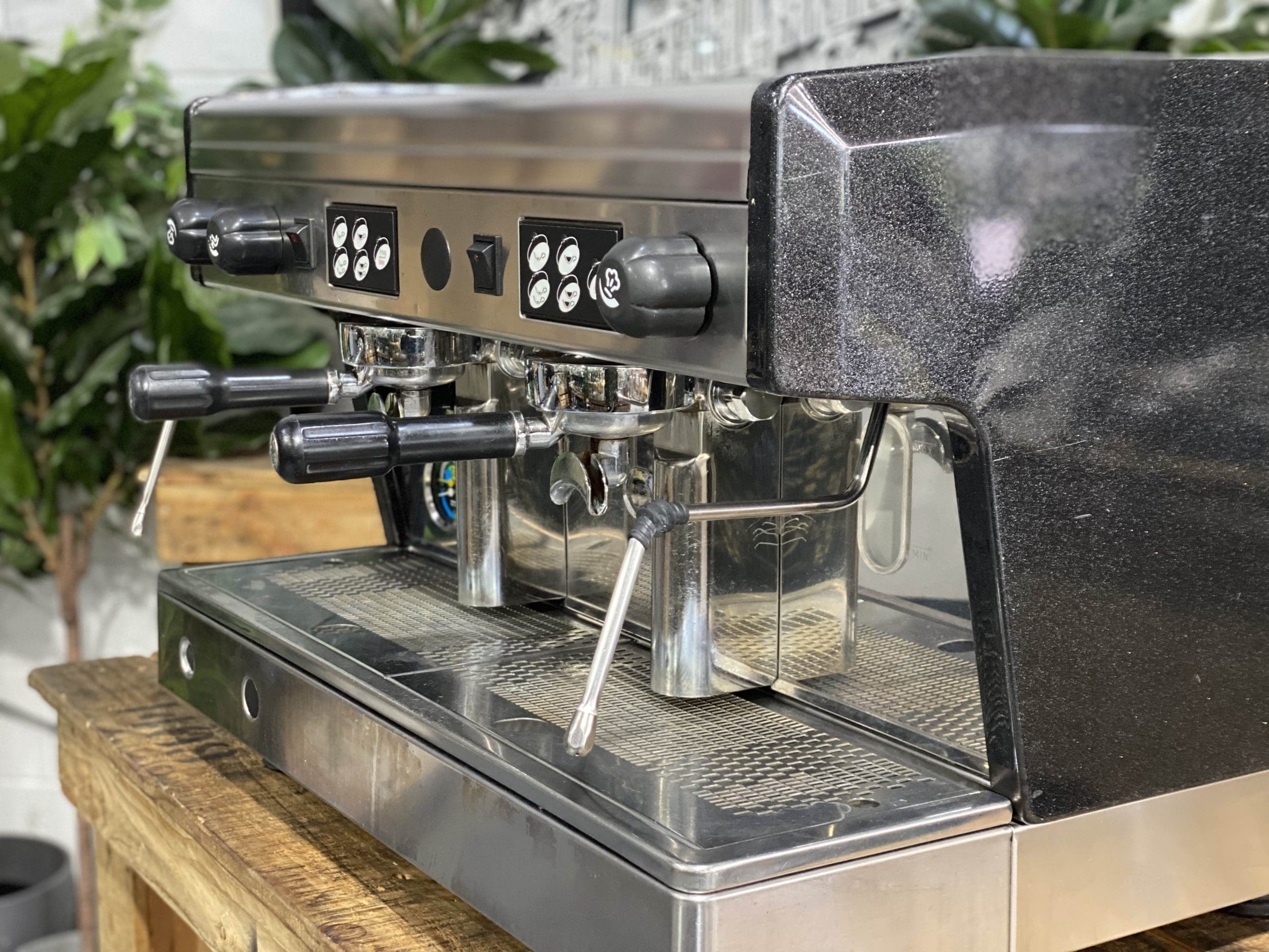 Wega Altair 2 Group Black & Stainless Espresso Coffee Machine 1858 Princes Highway Clayton