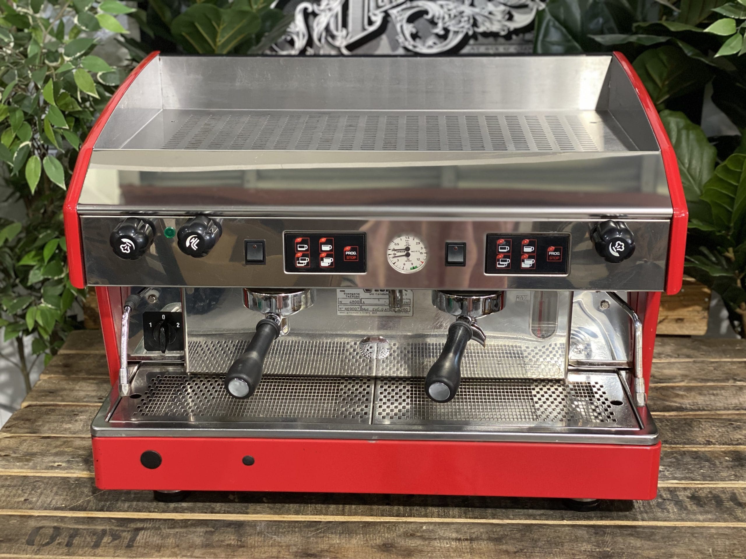 Wega-Atlas-2-Group-Red-Espresso-Coffee-Machine-1858-Princes-Highway-Clayton