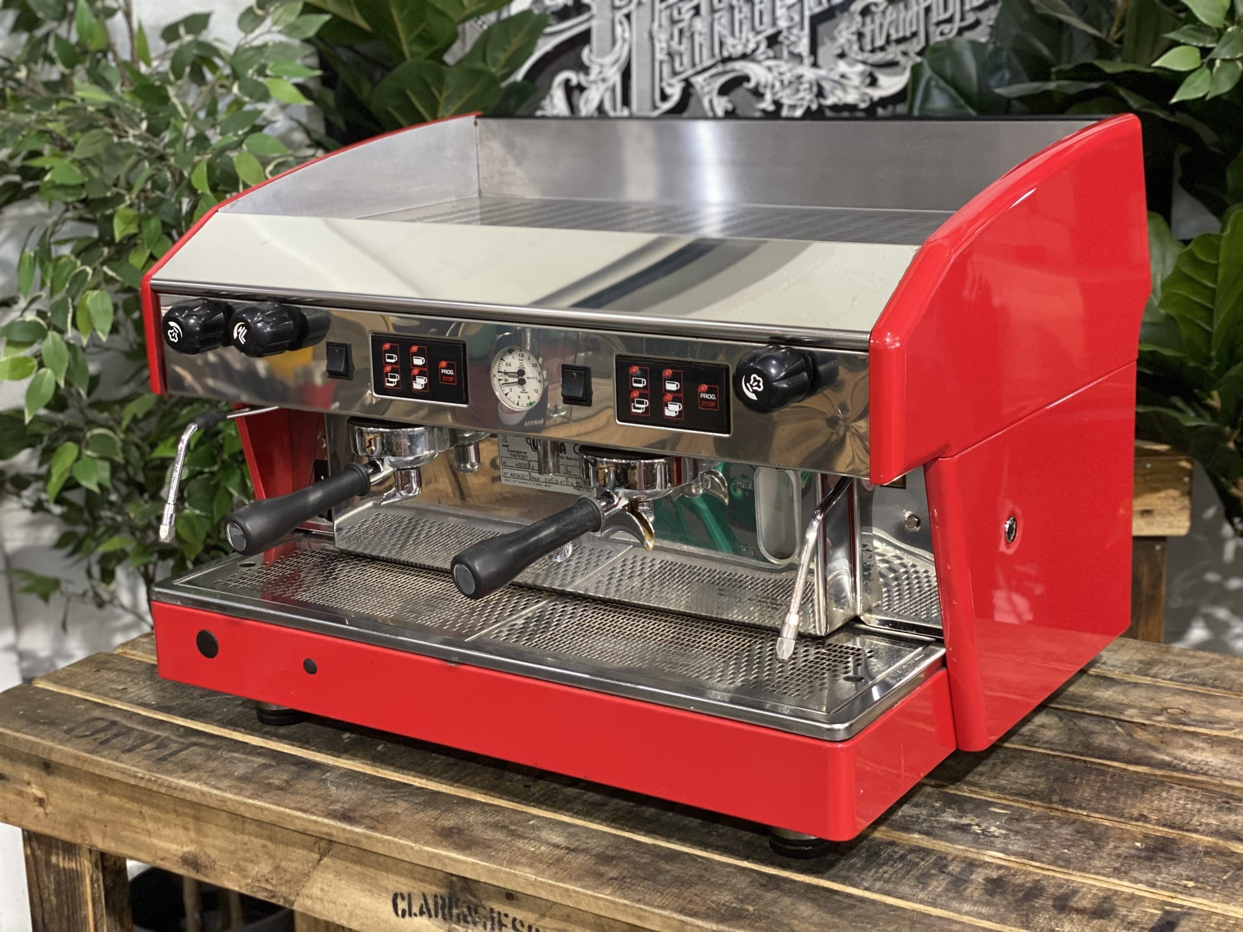 Wega-Atlas-2-Group-Red-Espresso-Coffee-Machine-1858-Princes-Highway-Clayton