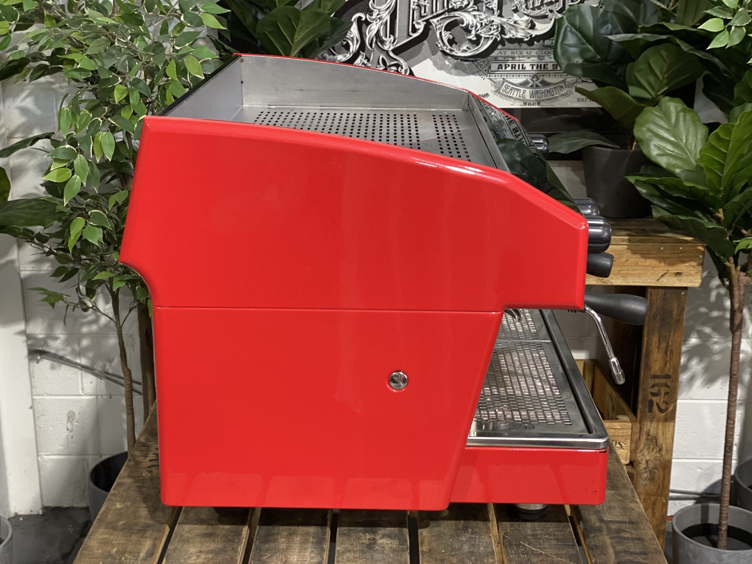 Wega-Atlas-2-Group-Red-Espresso-Coffee-Machine-1858-Princes-Highway-Clayton