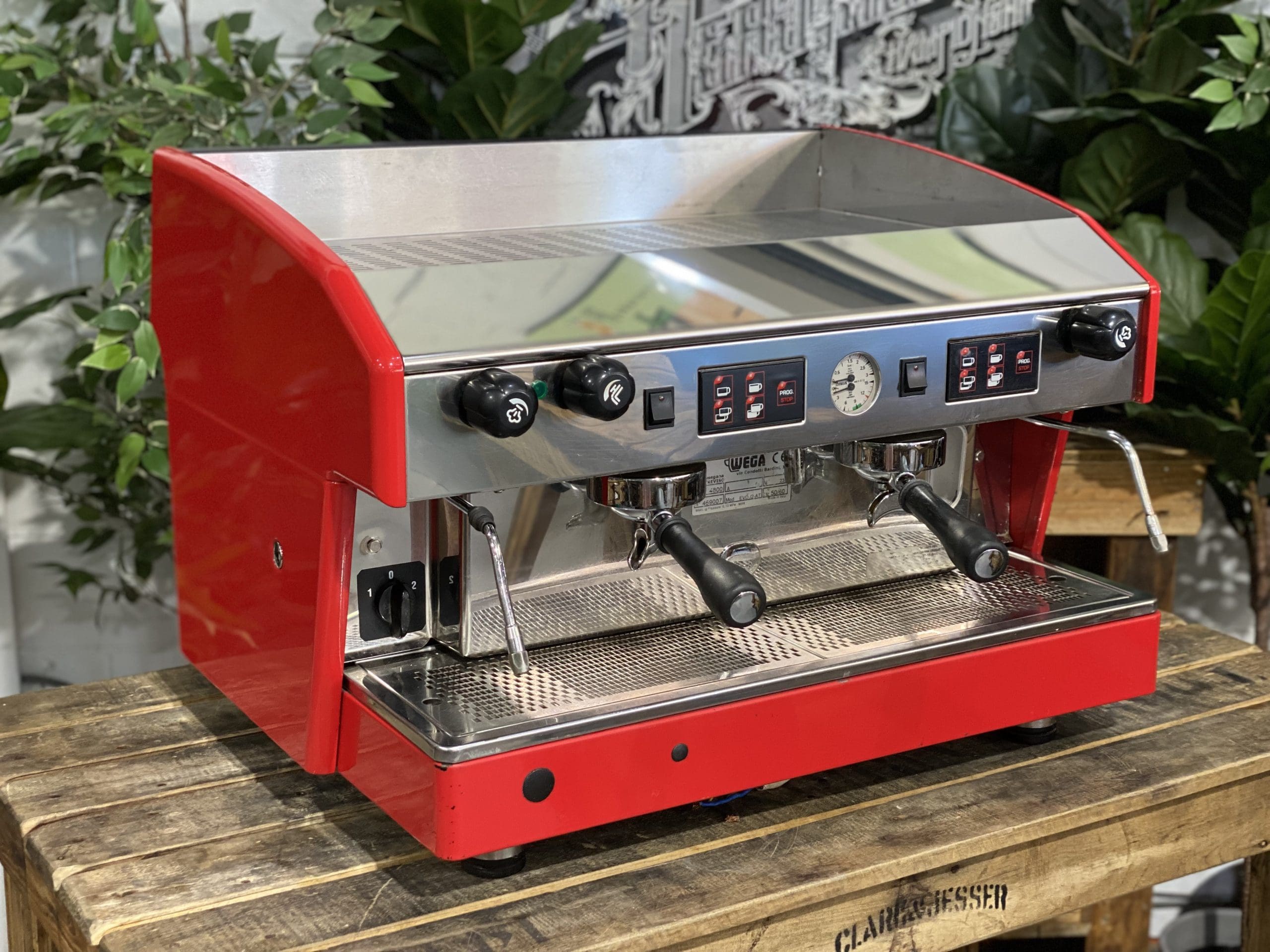 Wega-Atlas-2-Group-Red-Espresso-Coffee-Machine-1858-Princes-Highway-Clayton