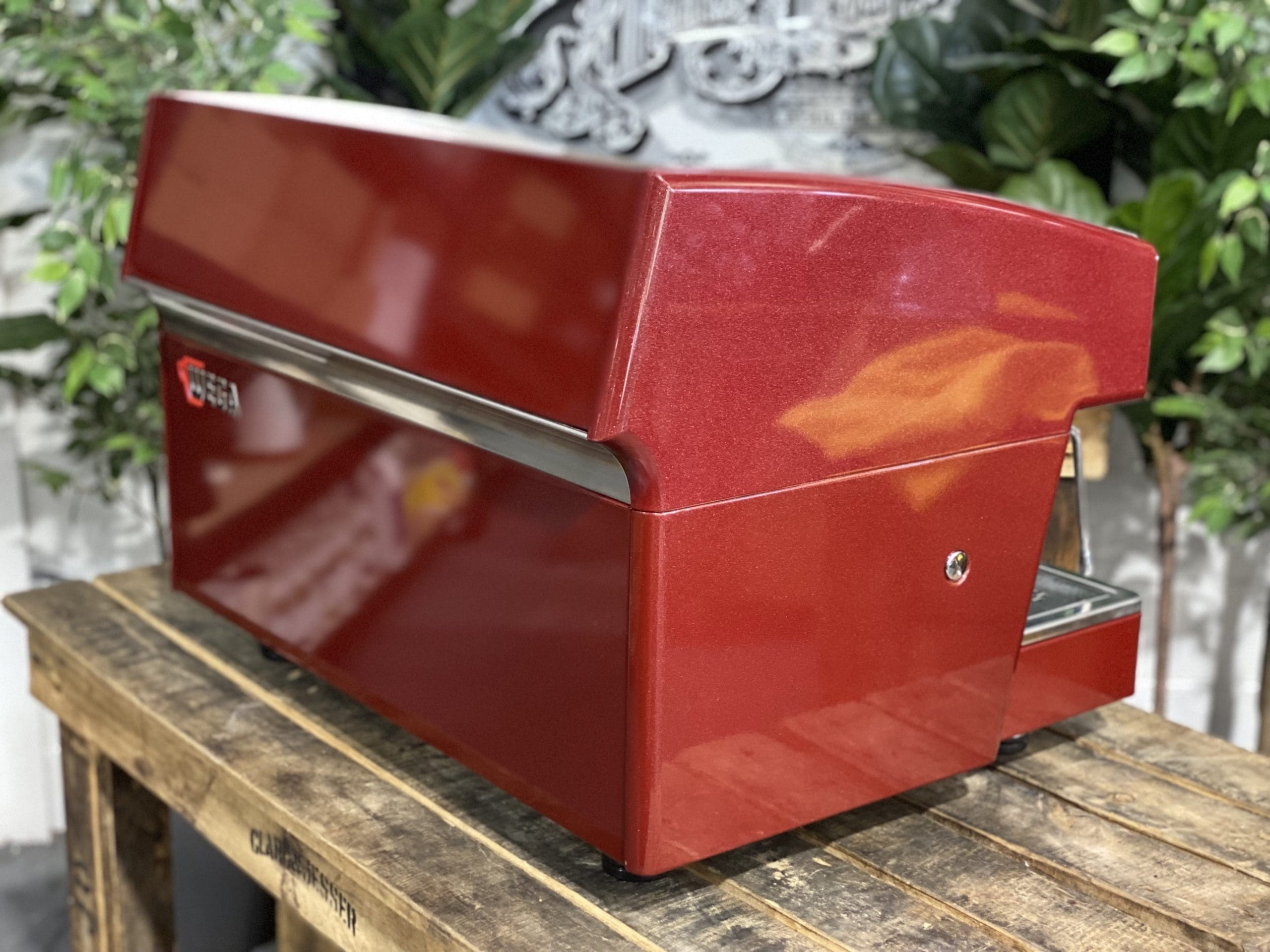 Wega Atlas EVD 2 Group Red Full Size Espresso Coffee Machine 1858 Princes Highway Clayton