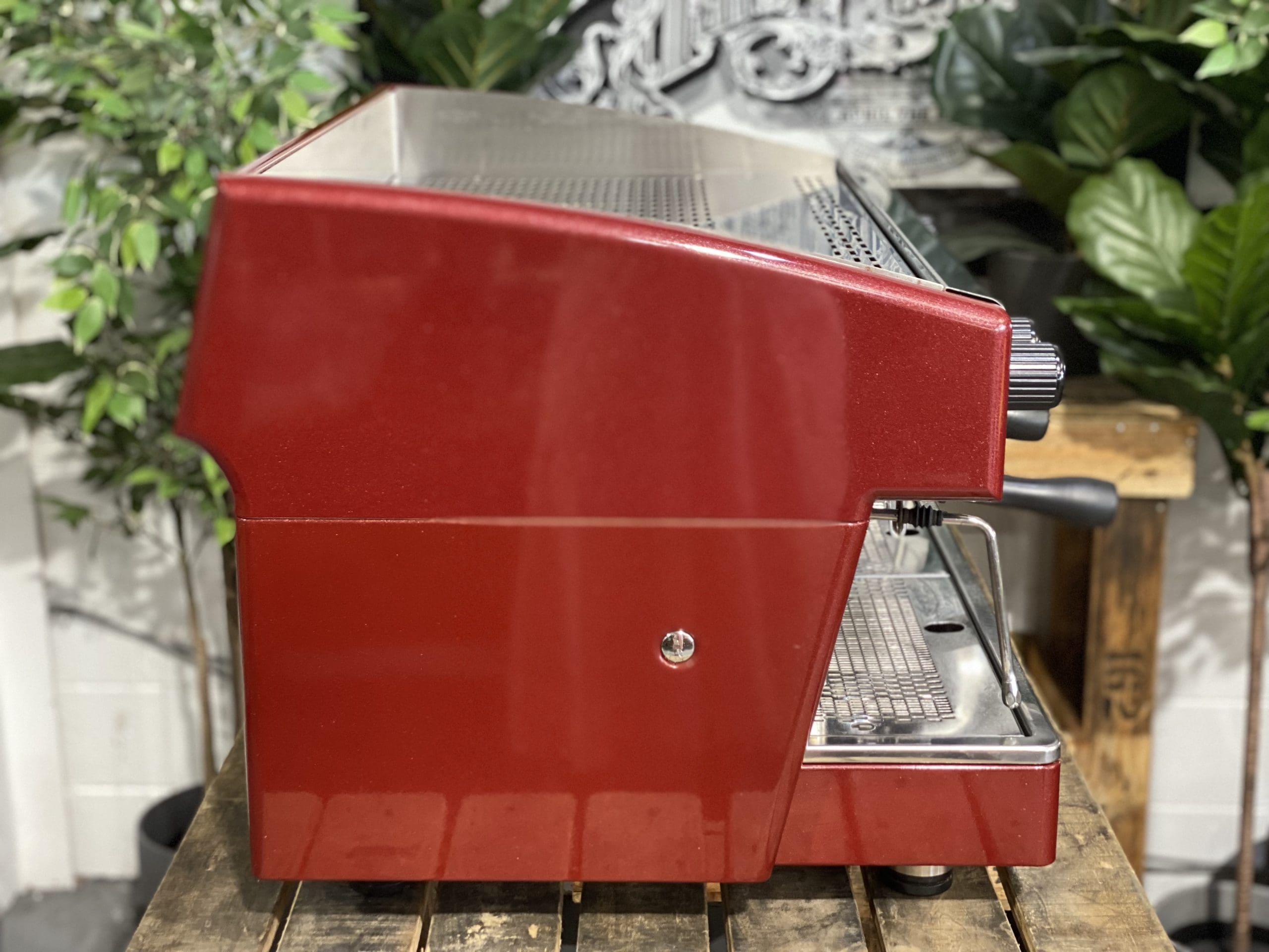 Wega Atlas EVD 2 Group Red Full Size Espresso Coffee Machine 1858 Princes Highway Clayton