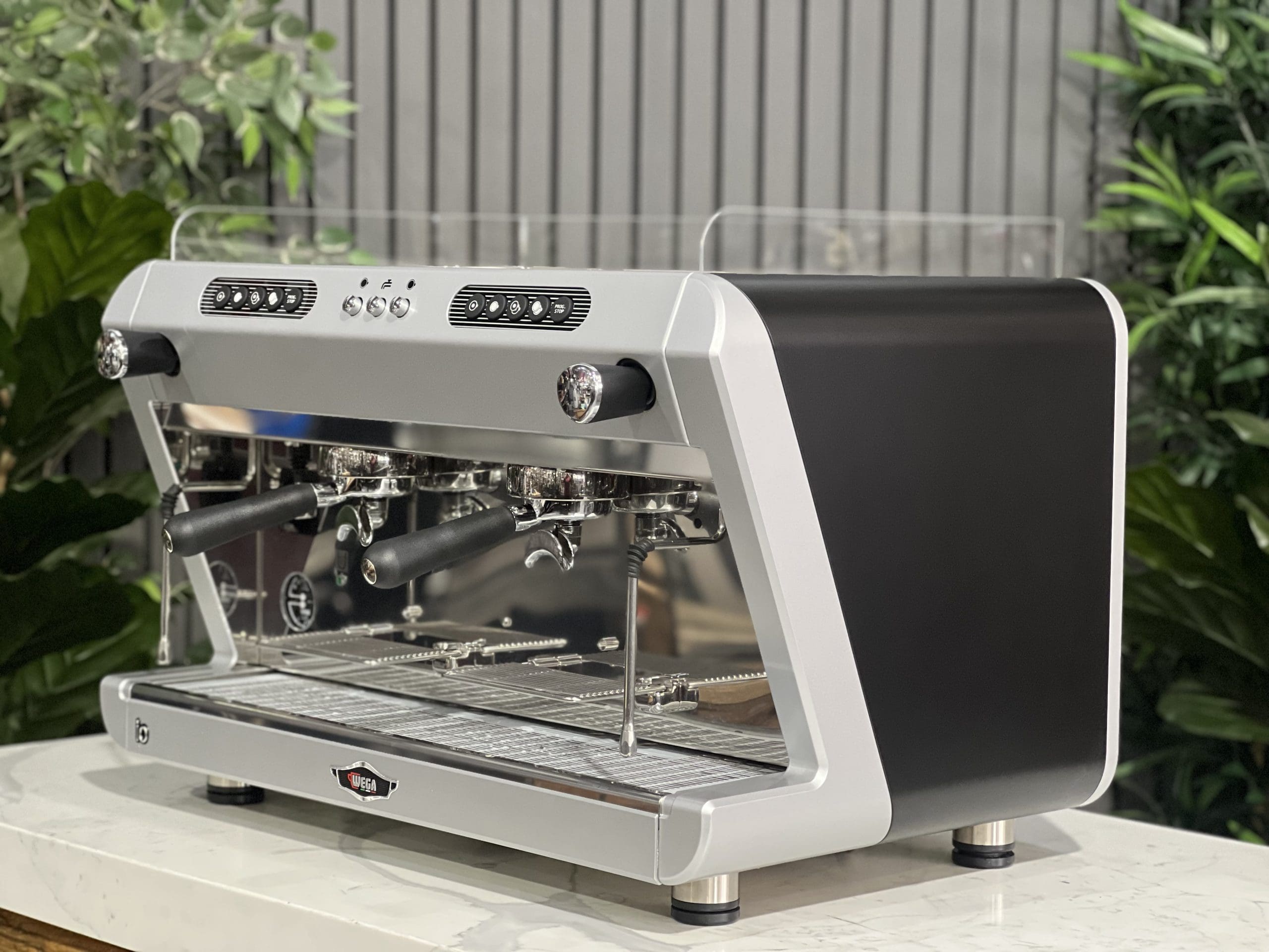 Wega IO 2 Group Black New Espresso Coffee Machine 1858 Princes Highway Clayton, VIC 3168 Coffee Machine Warehouse