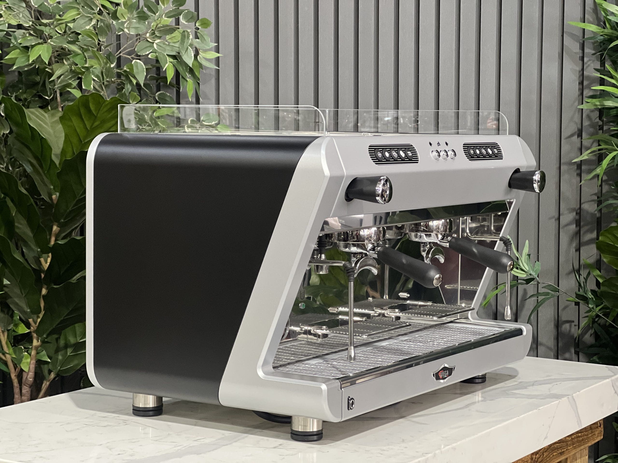 Wega IO 2 Group Black New Espresso Coffee Machine 1858 Princes Highway Clayton, VIC 3168 Coffee Machine Warehouse