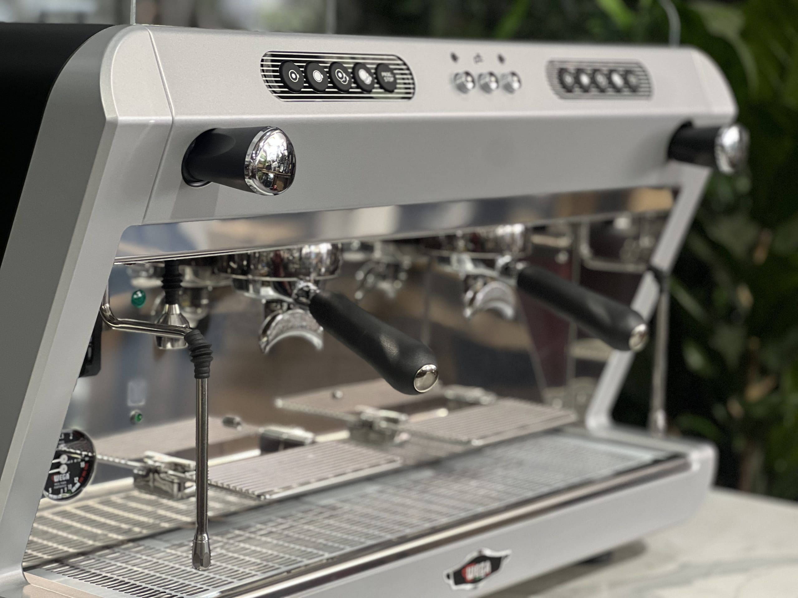 Wega IO 2 Group Black New Espresso Coffee Machine 1858 Princes Highway Clayton, VIC 3168 Coffee Machine Warehouse