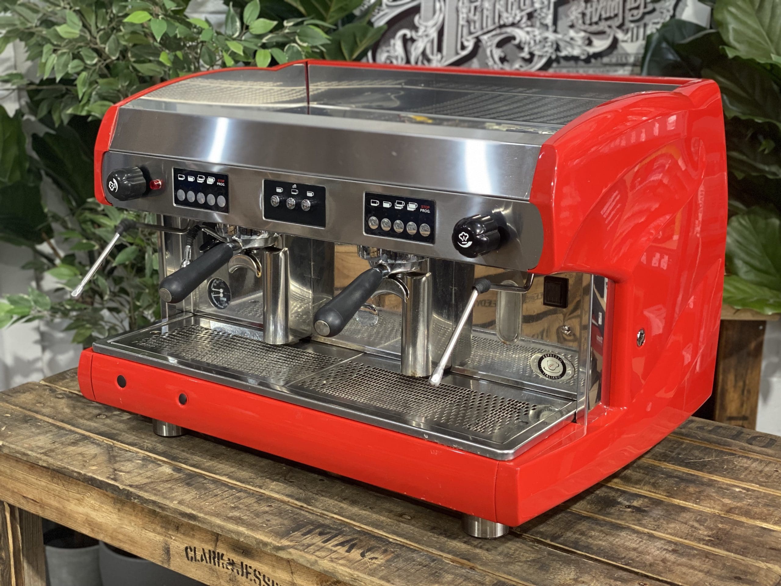 Wega-Polaris-2-Group-High-Cup-Red-Espresso-Coffee-Machine-1858-Princes-Highway-Clayton-VIC-3168-Coffee-Machine-WarehouseI