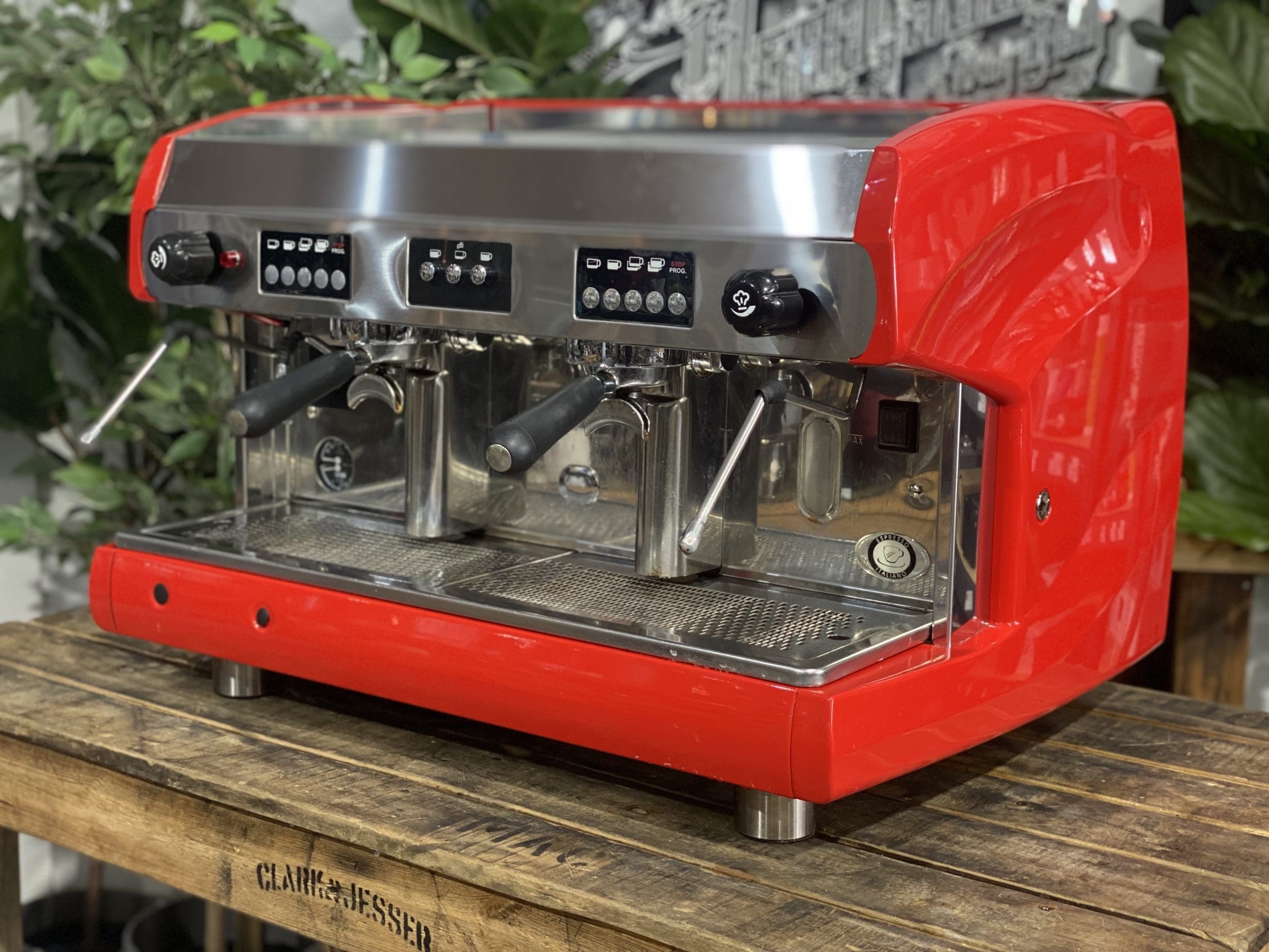 Wega-Polaris-2-Group-High-Cup-Red-Espresso-Coffee-Machine-1858-Princes-Highway-Clayton-VIC-3168-Coffee-Machine-WarehouseI