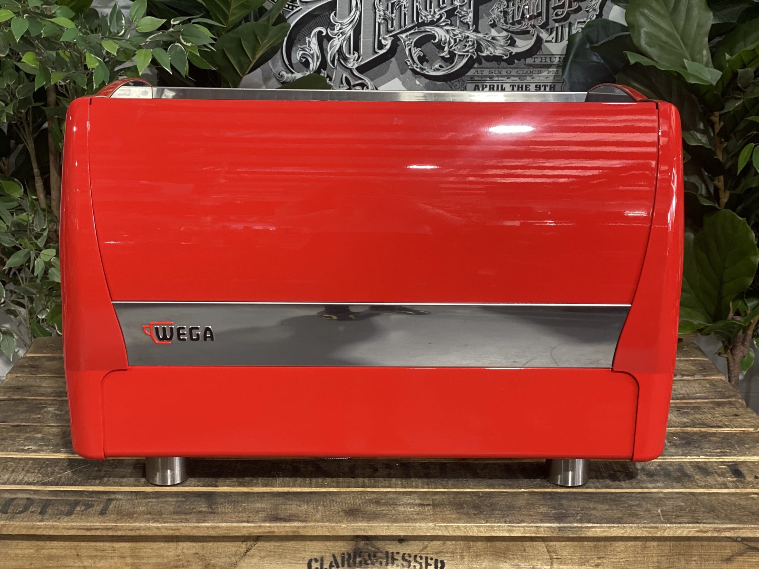 Wega-Polaris-2-Group-High-Cup-Red-Espresso-Coffee-Machine-1858-Princes-Highway-Clayton-VIC-3168-Coffee-Machine-WarehouseI