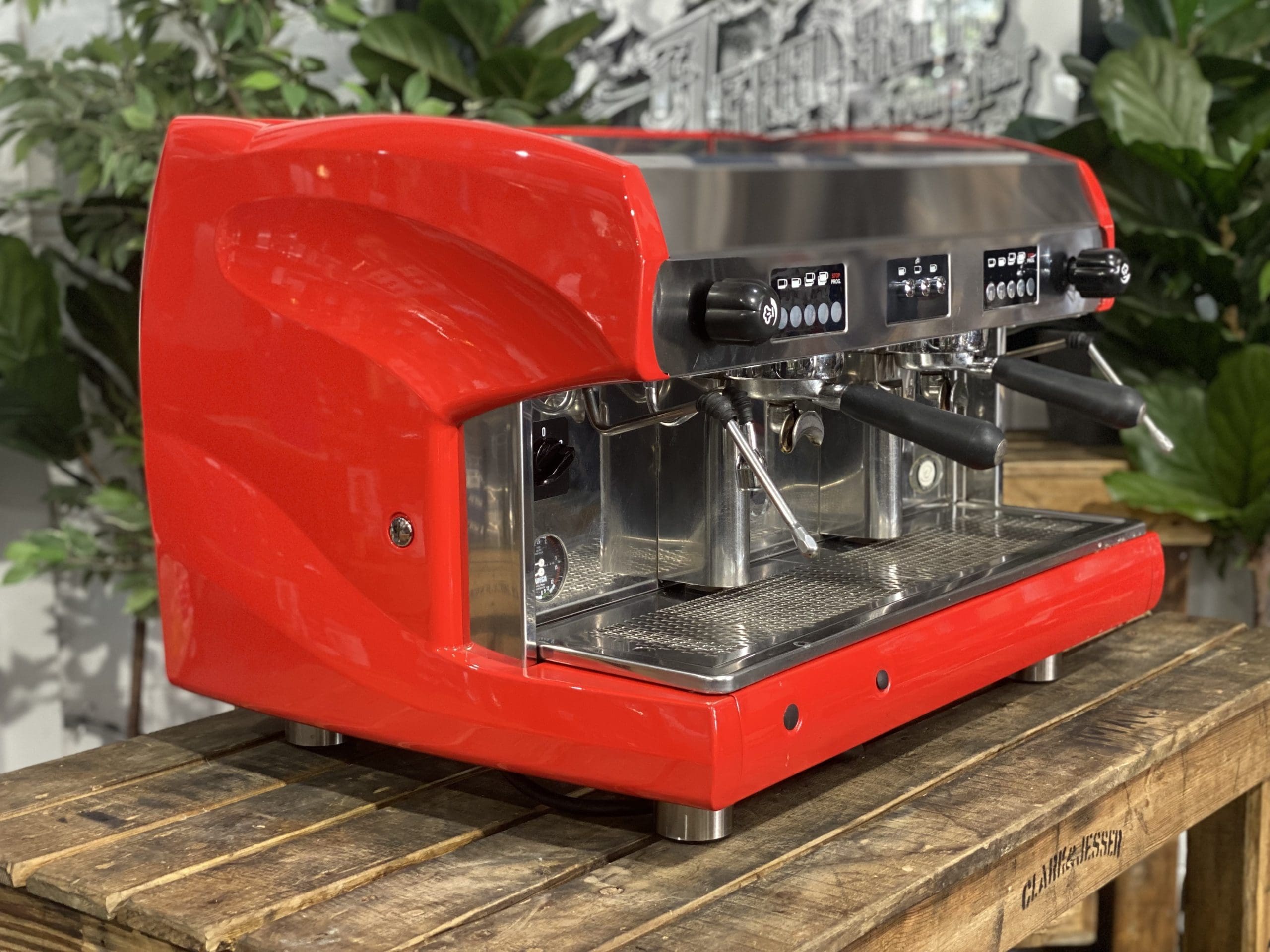 Wega-Polaris-2-Group-High-Cup-Red-Espresso-Coffee-Machine-1858-Princes-Highway-Clayton-VIC-3168-Coffee-Machine-WarehouseI