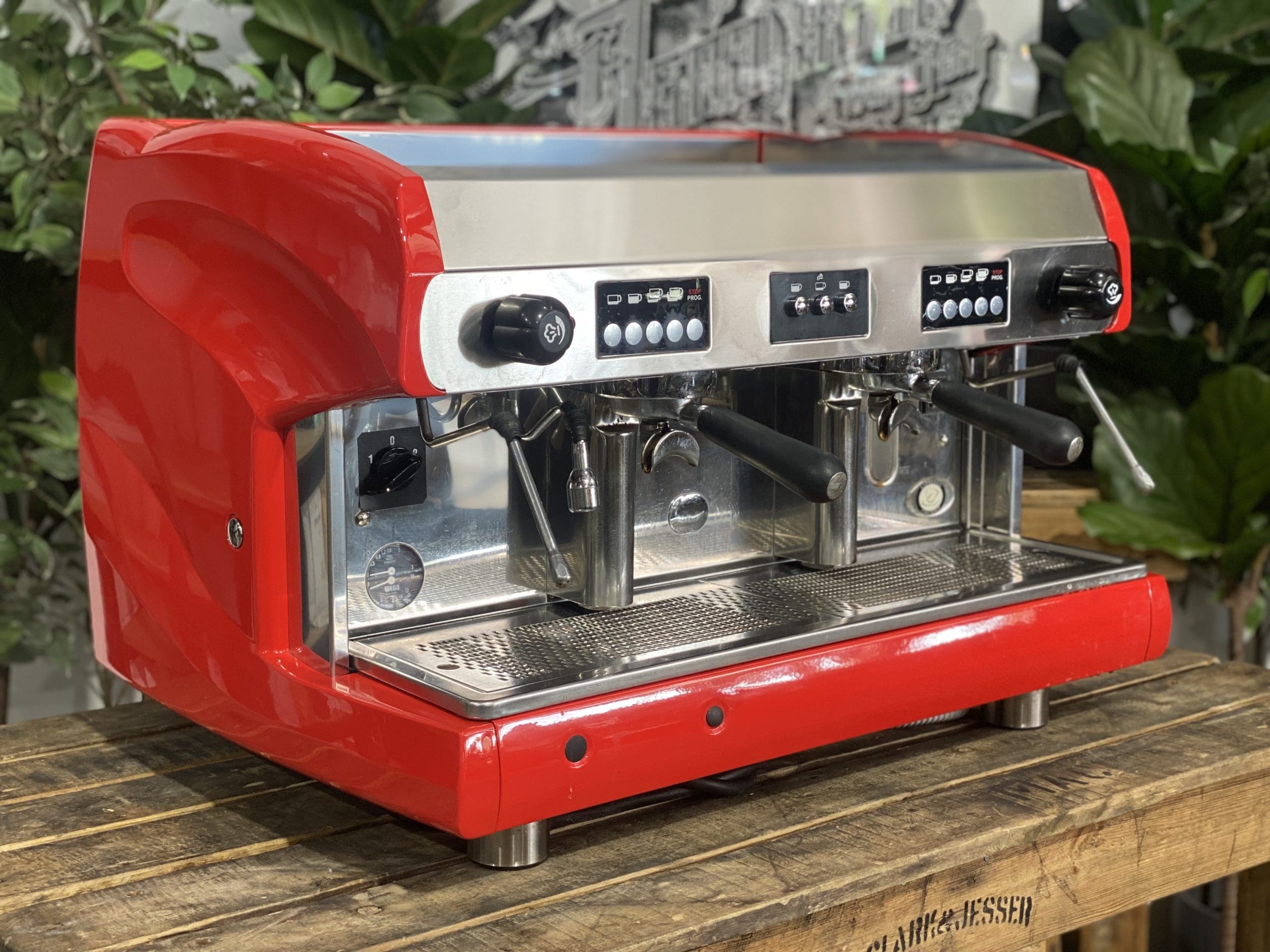 Wega-Polaris-2-Group-High-Cup-Red-Espresso-Coffee-Machine-1858-Princes-Highway-Clayton-VIC-3168-Coffee-Machine-WarehouseI