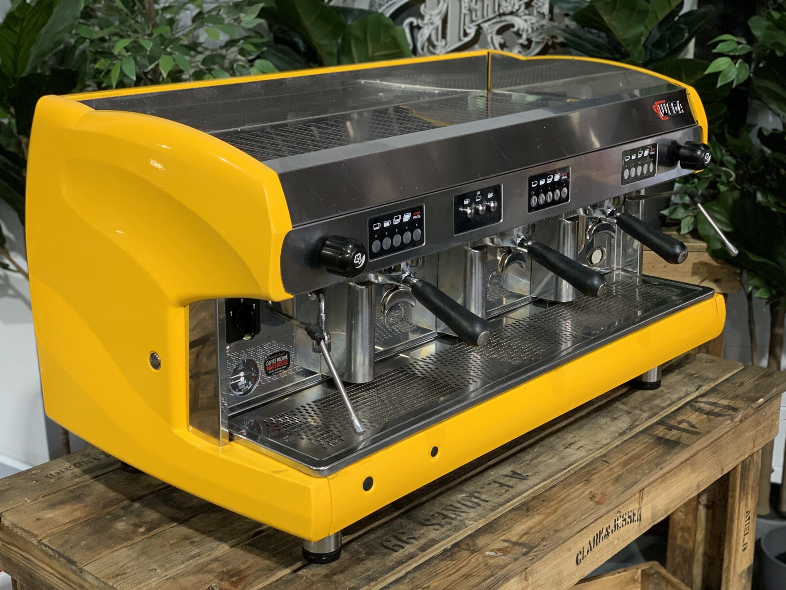 Wega Polaris 3 Group High Cup Yellow Espresso Coffee Machine 1858 Princes Highway , Clayton VIC 3168IMG_1536