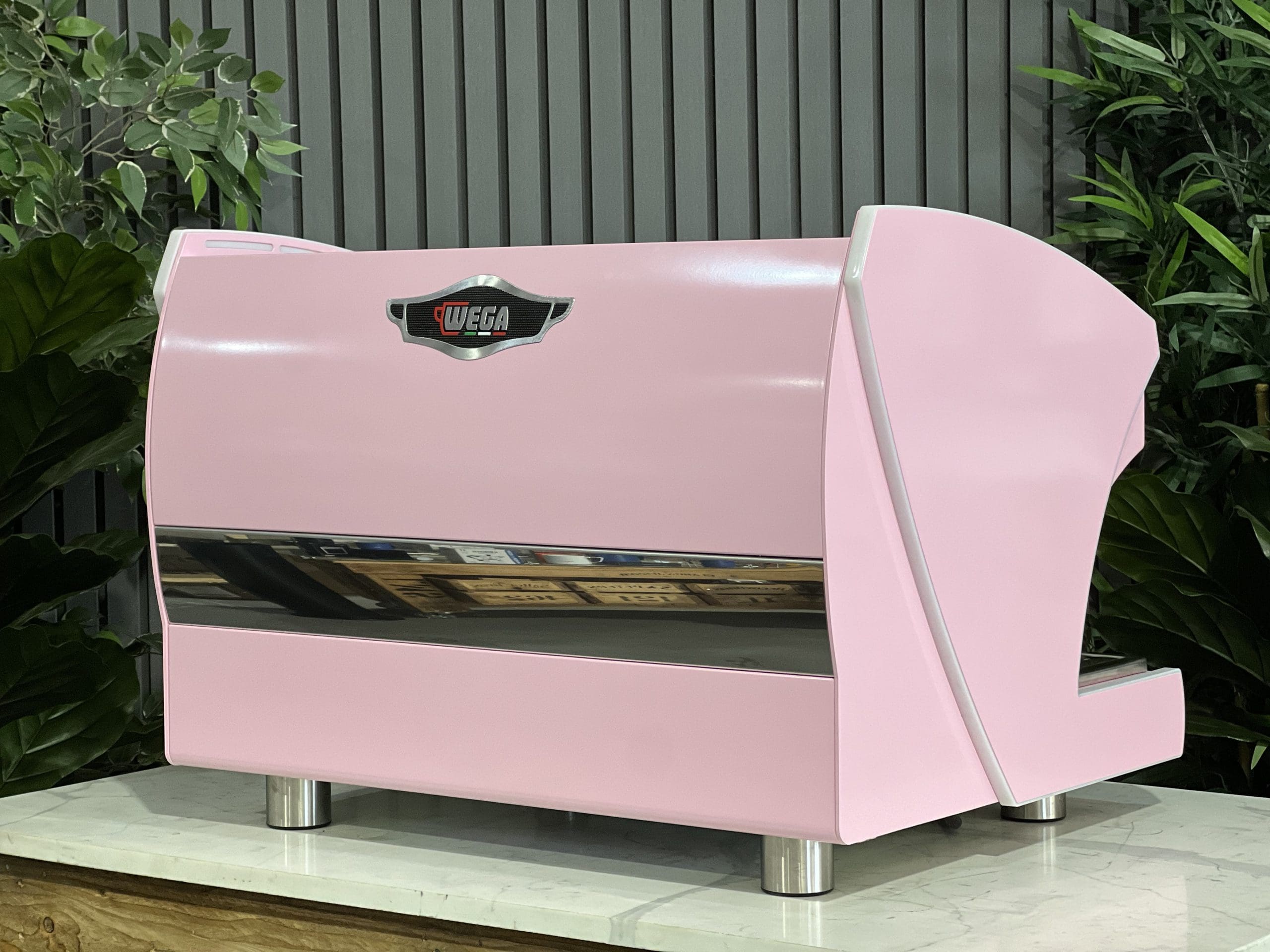 Wega-Polaris-Tron-2-Group-Pink-Lily-Coffee-Machine-Warehouse-1858-Princes-Highway-Clayton-Vic