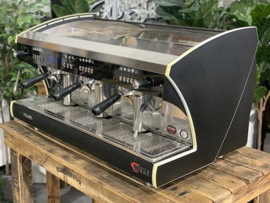 Wega Polaris Tron 3 Group Black Espresso Coffee Machine