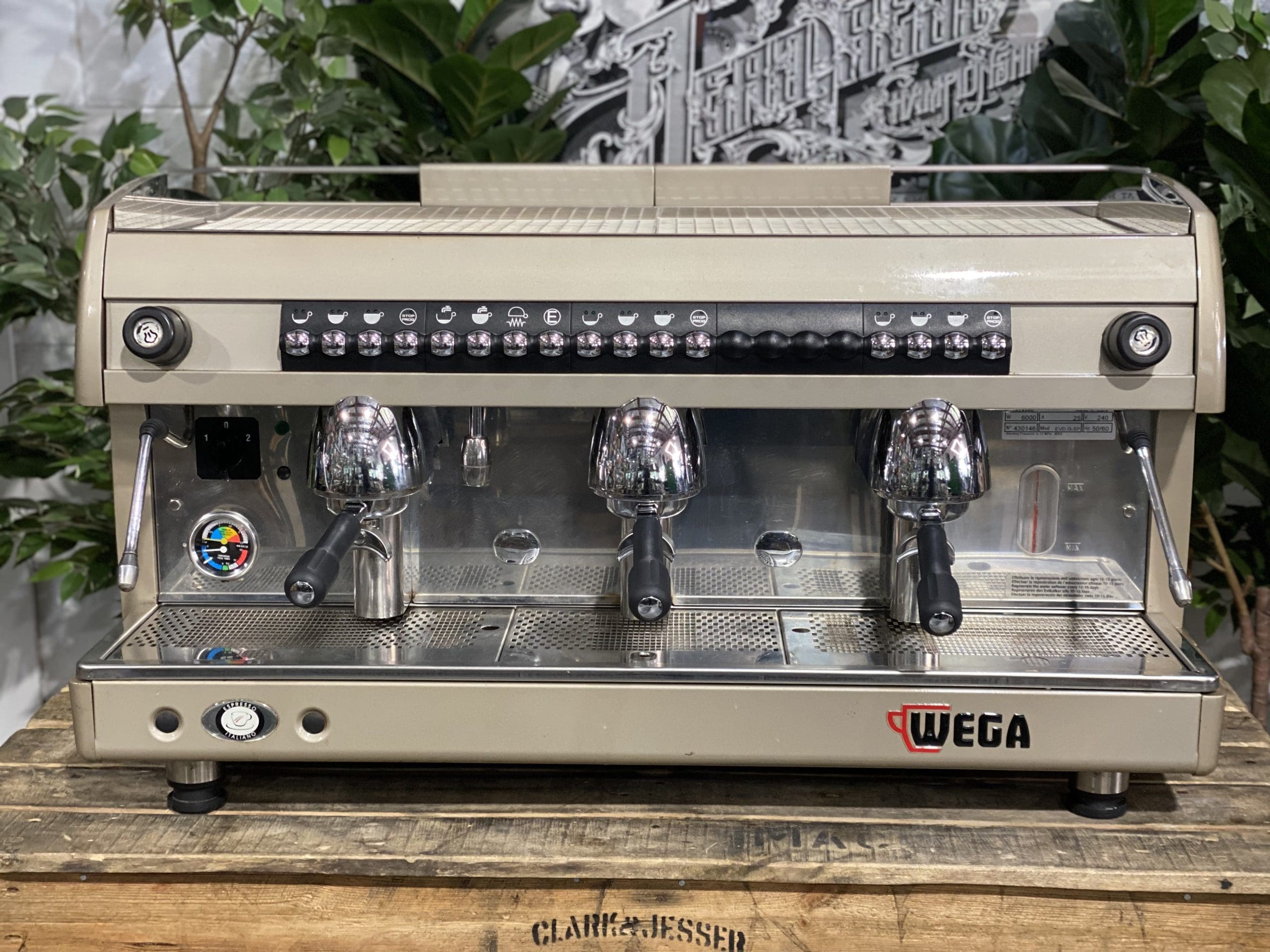 Wega Sphera 3 Group Sand Espresso Coffee Machine 1858 Princes Highway , Clayton VIC 3168 Coffee Machine Warehouse