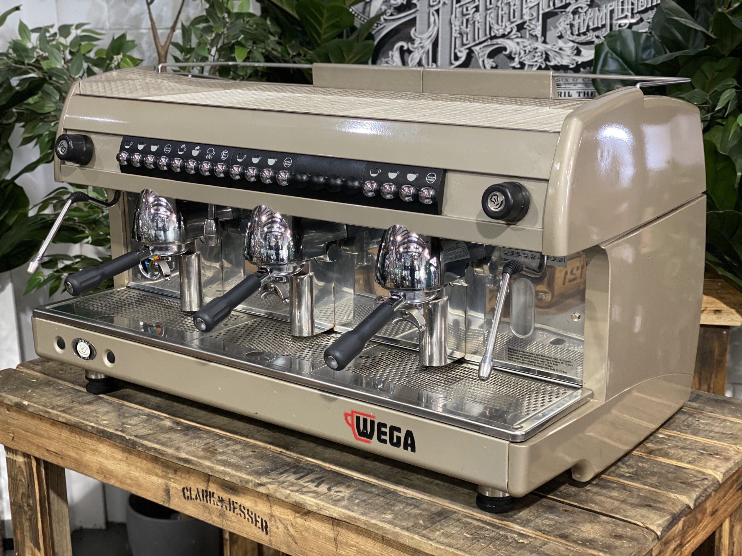 Wega Sphera 3 Group Sand Espresso Coffee Machine 1858 Princes Highway , Clayton VIC 3168 Coffee Machine Warehouse