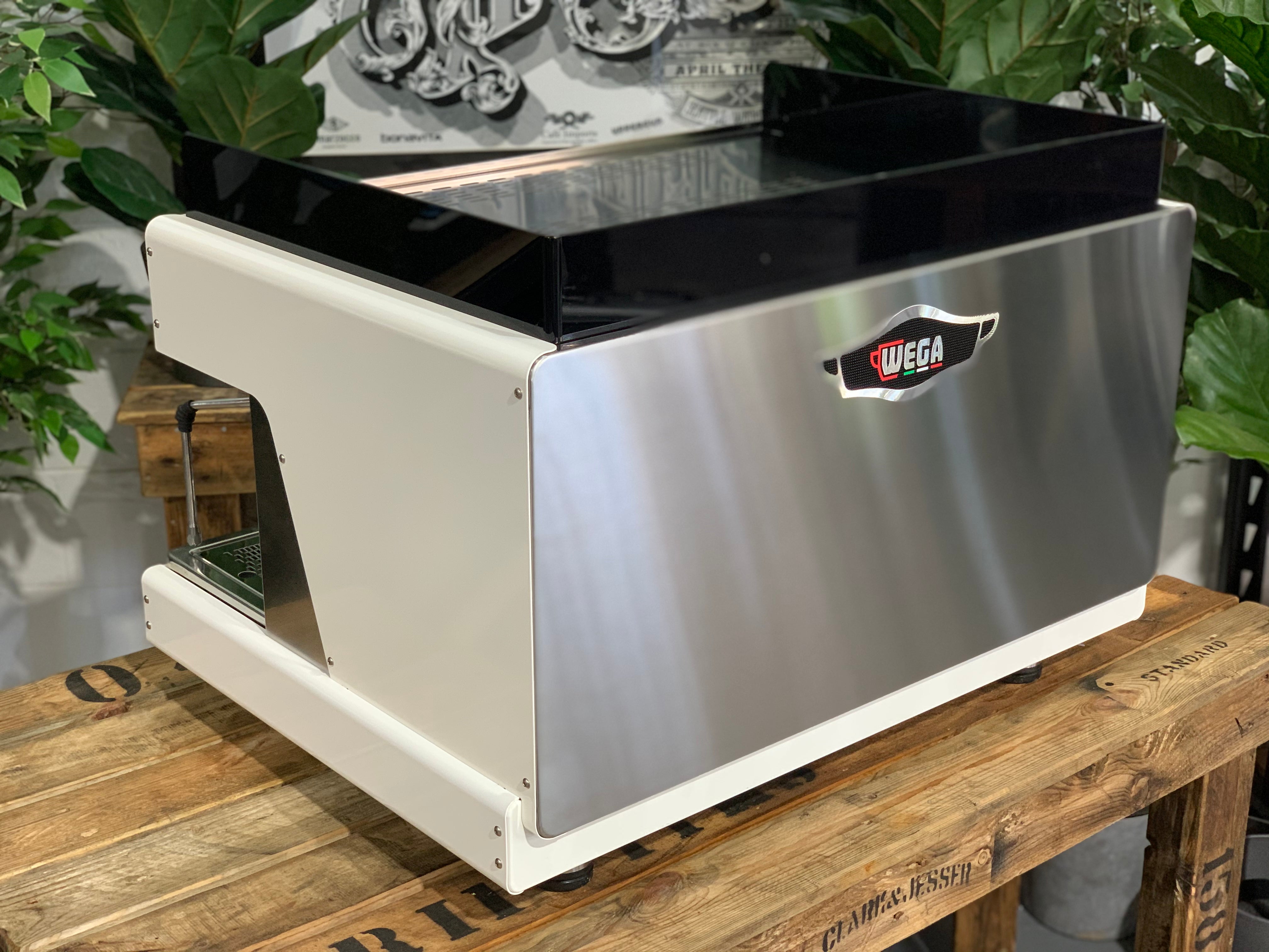 Wega Pegaso EVD 2 Group Espresso Coffee Machine White