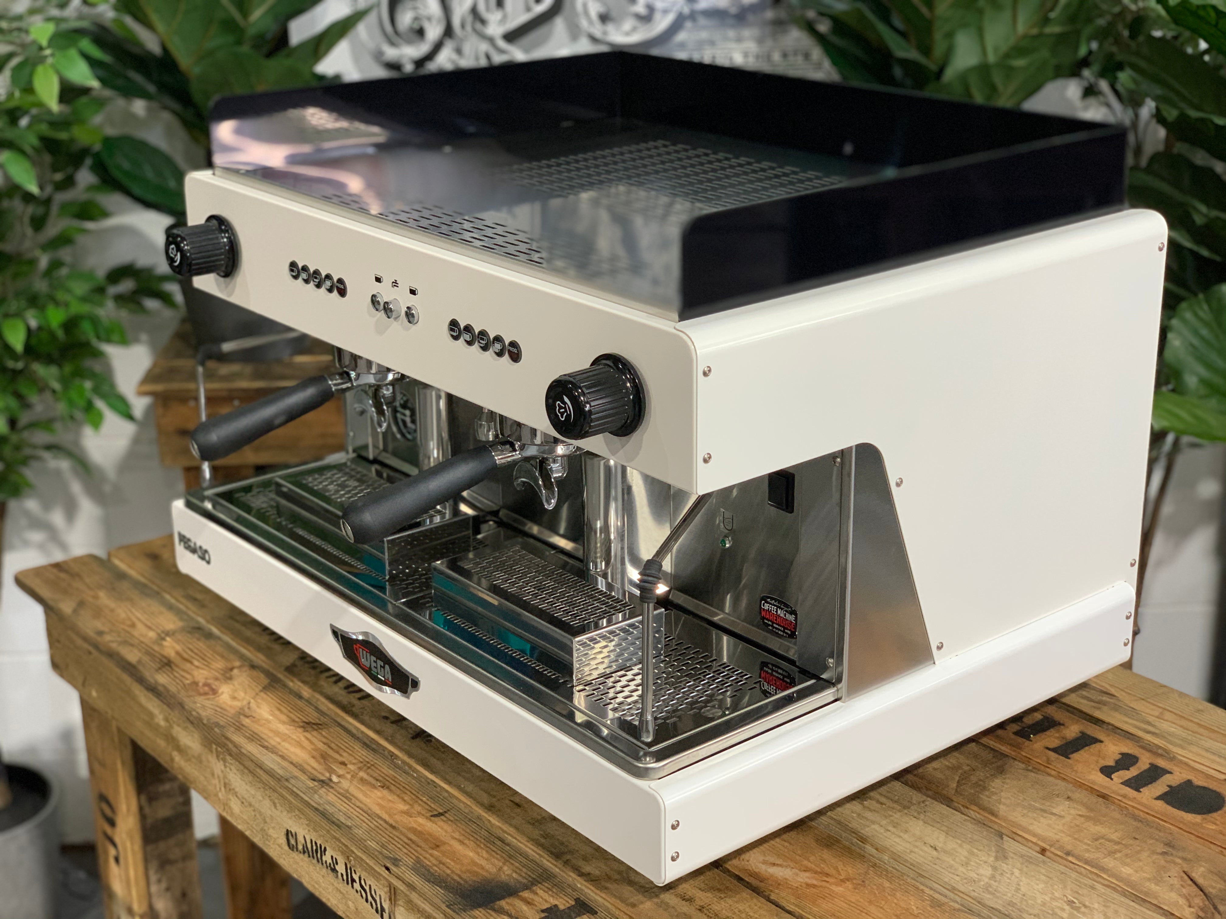 Wega Pegaso EVD 2 Group Espresso Coffee Machine White