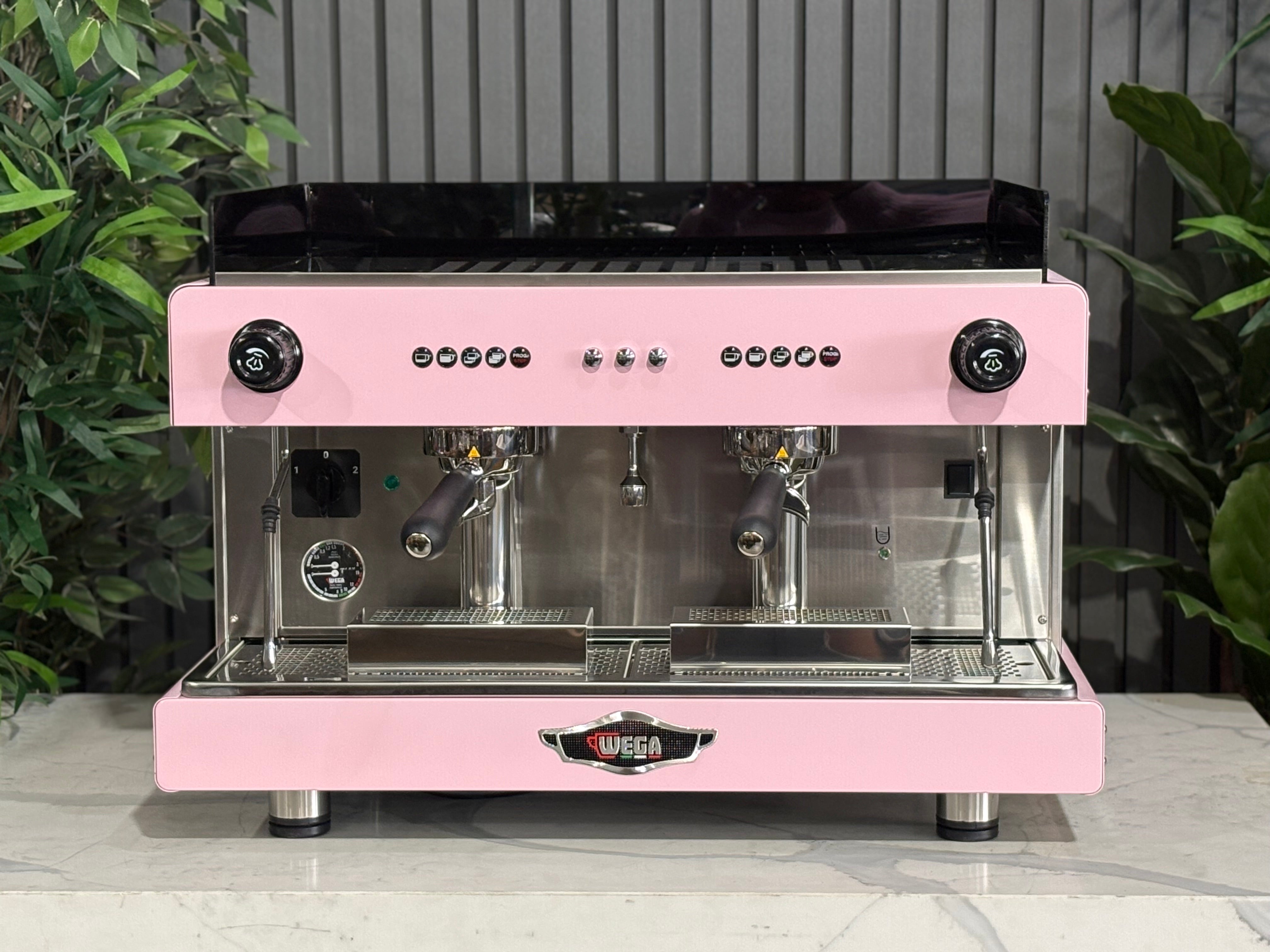 Wega Pegaso EVD 2 Group Coffee Machine Pink Lily – Brand New