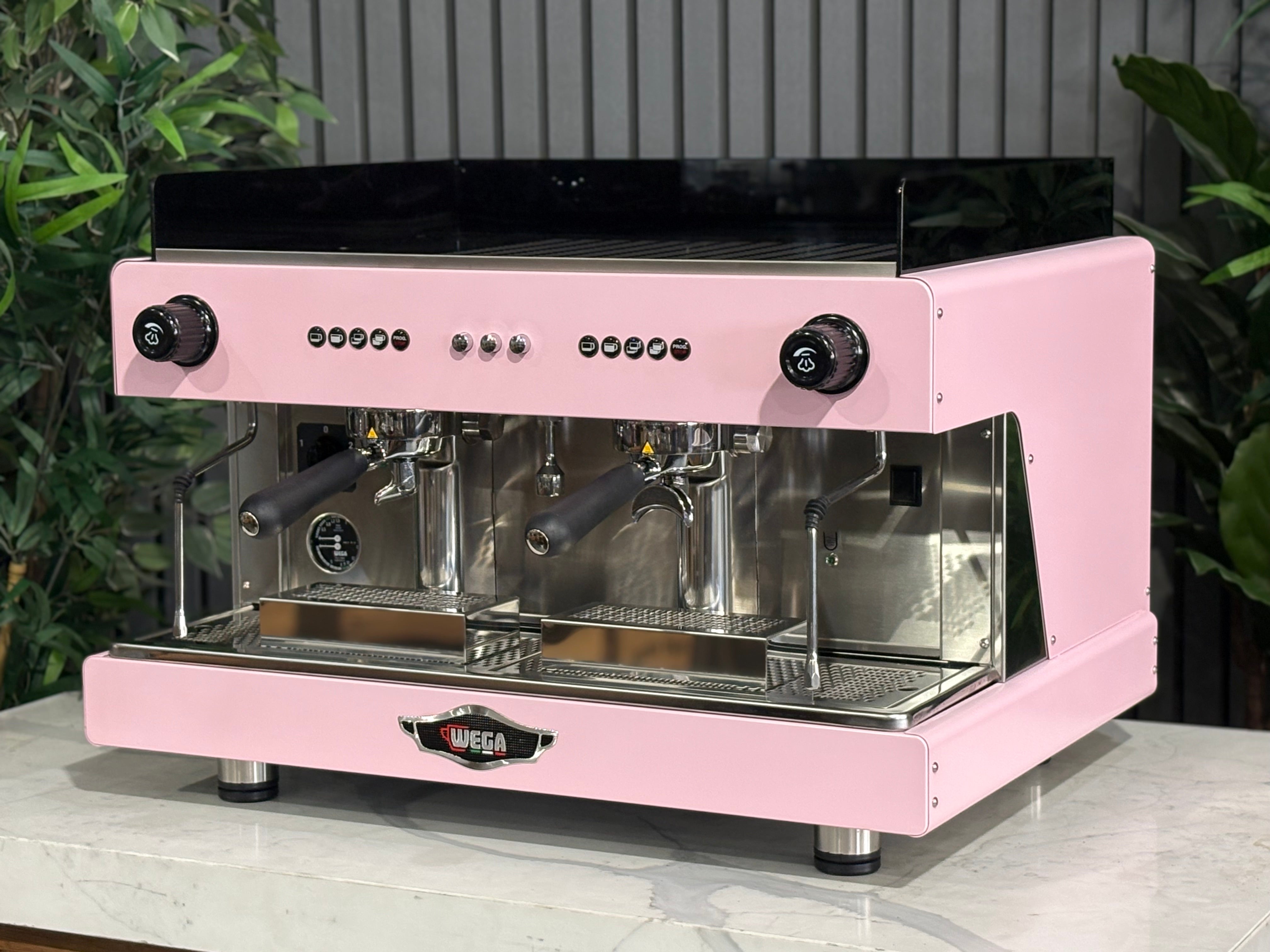 Wega Pegaso EVD 2 Group Coffee Machine Pink Lily – Brand New