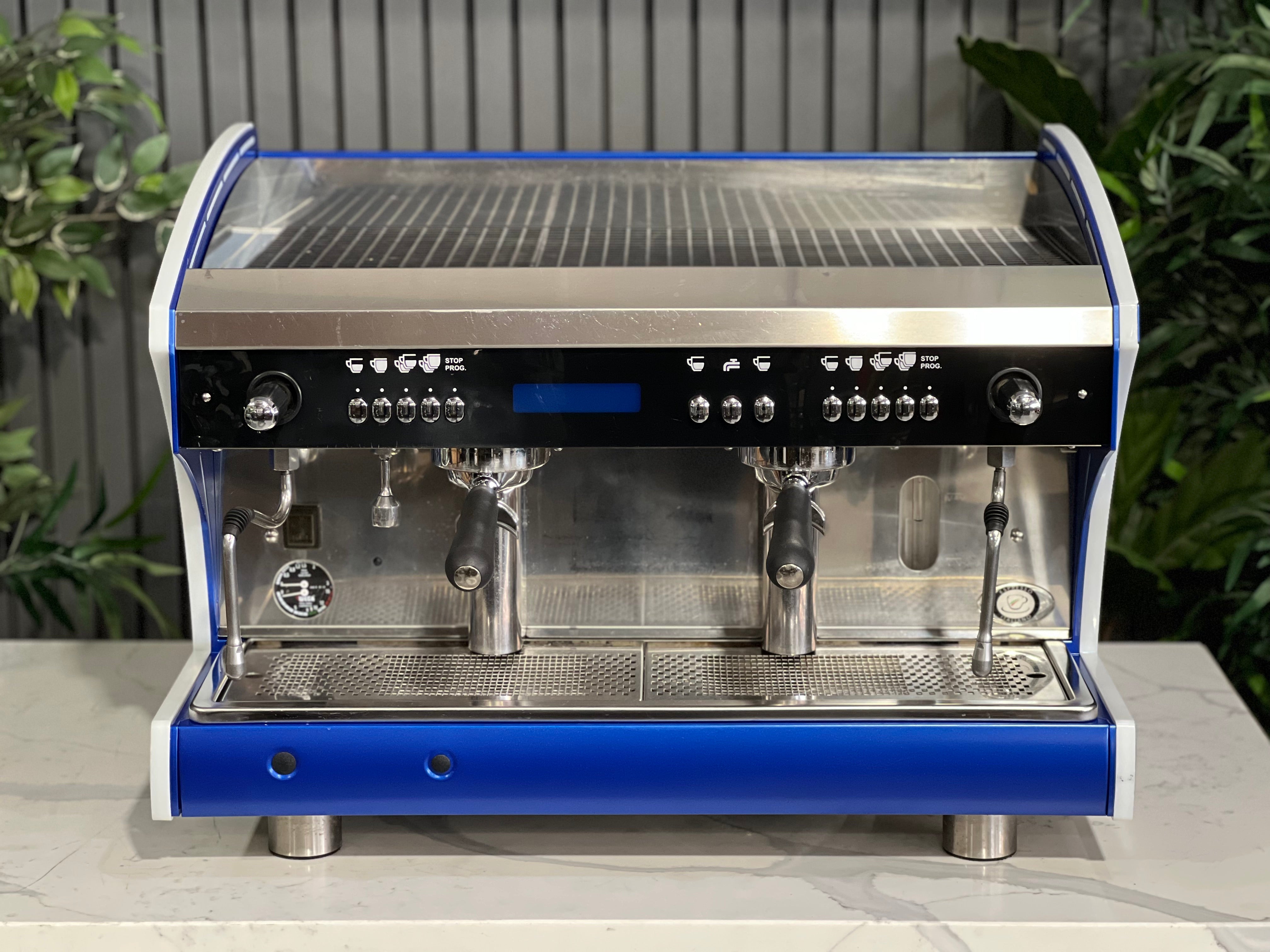Wega Polaris Tron 2 Group Espresso Coffee Machine Deep Blue