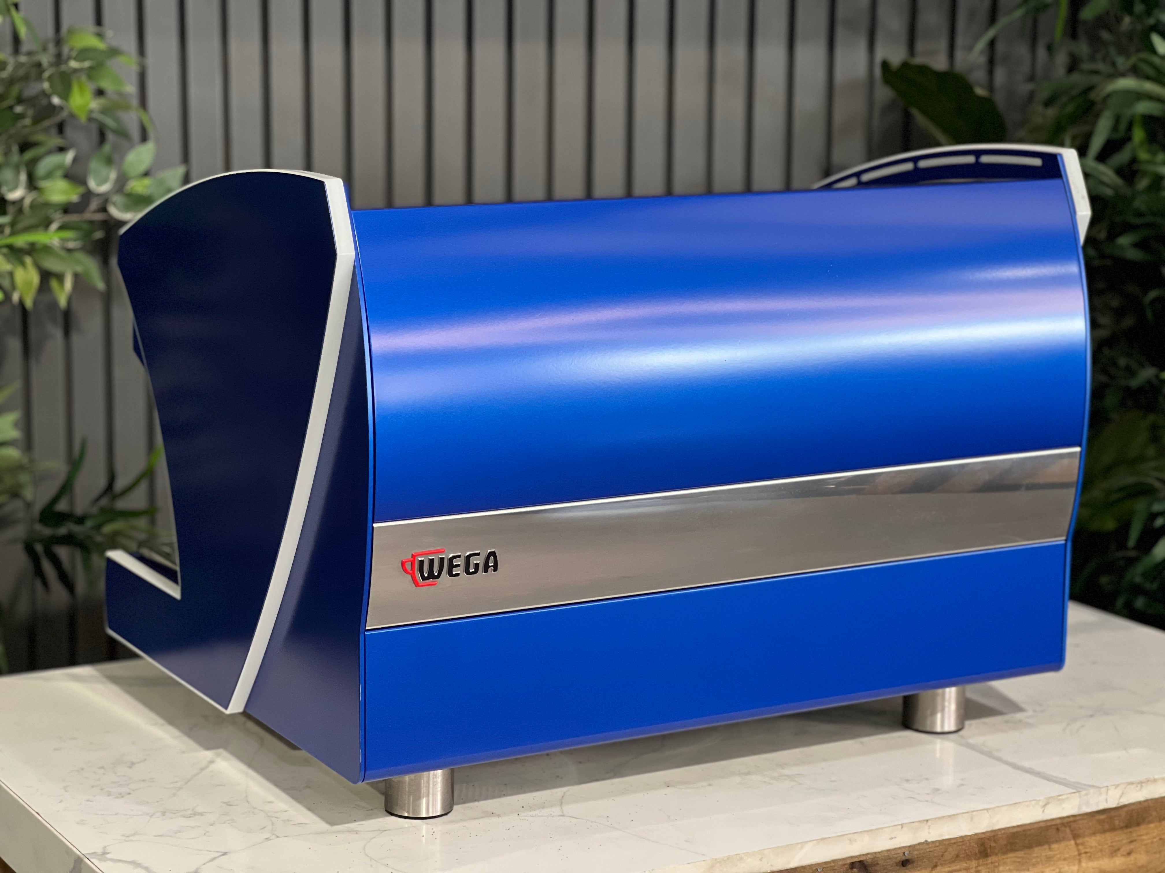 Wega Polaris Tron 2 Group Espresso Coffee Machine Deep Blue