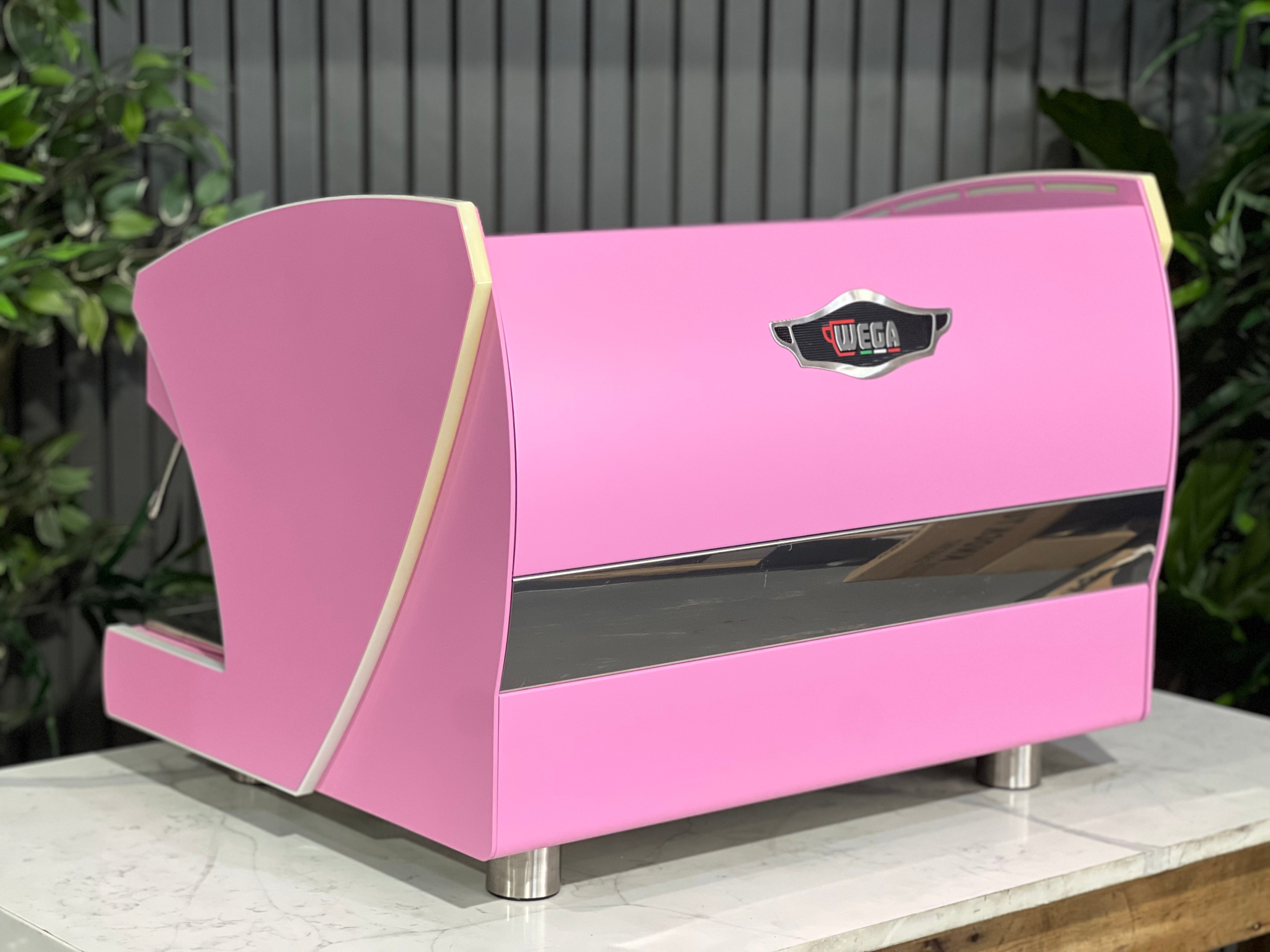 Wega Polaris Tron 2 Group Coffee Machine Pink