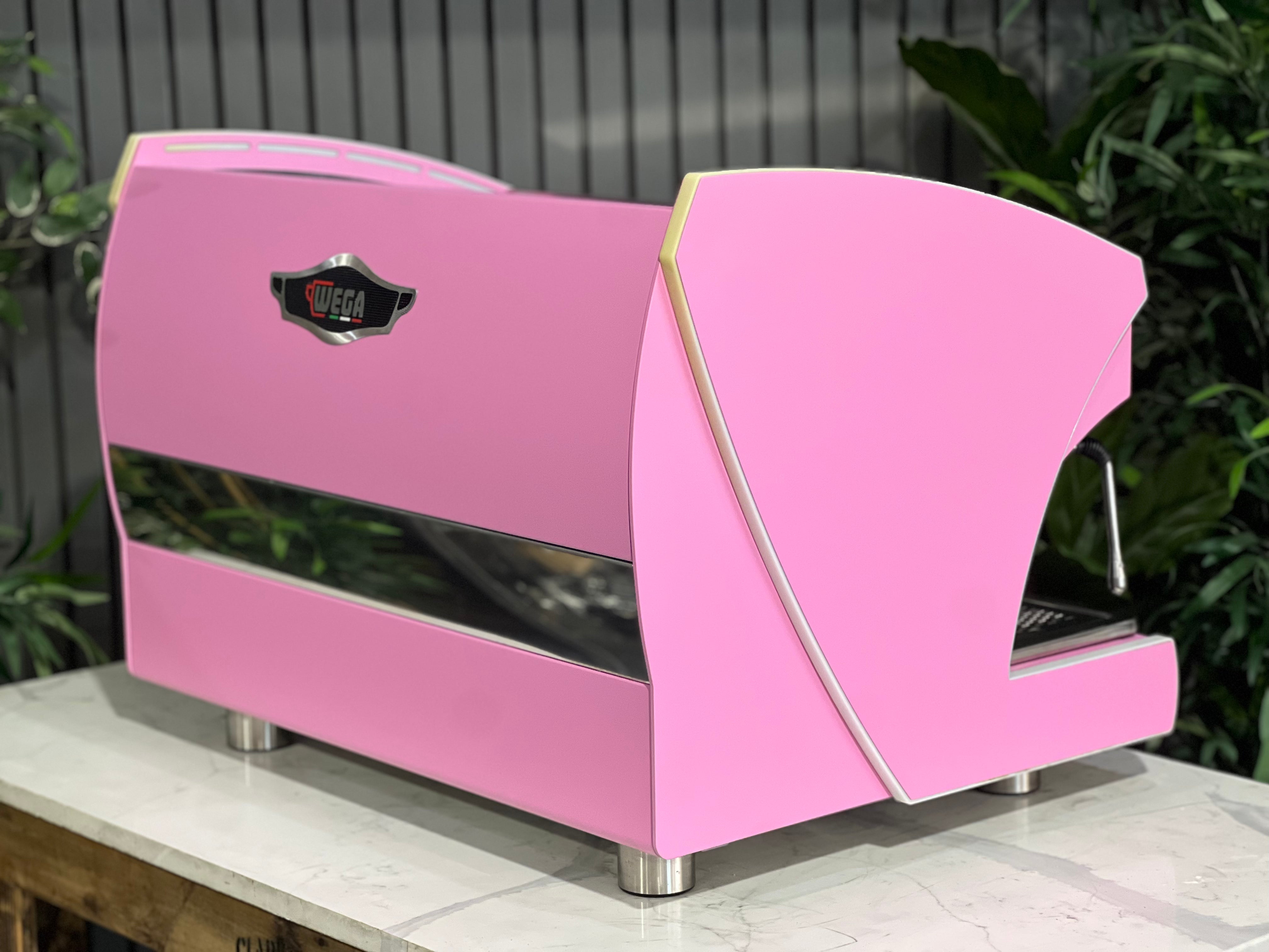 Wega Polaris Tron 2 Group Coffee Machine Pink