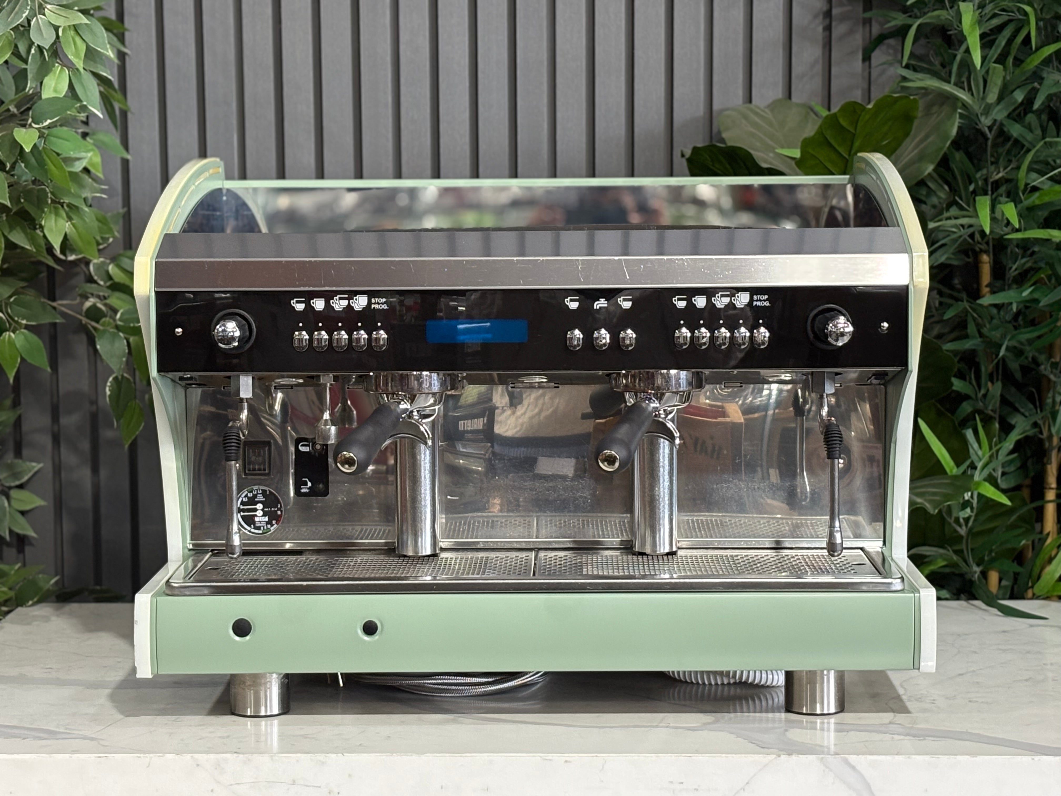 Wega Polaris Tron 2 Group Coffee Machine Sage Green