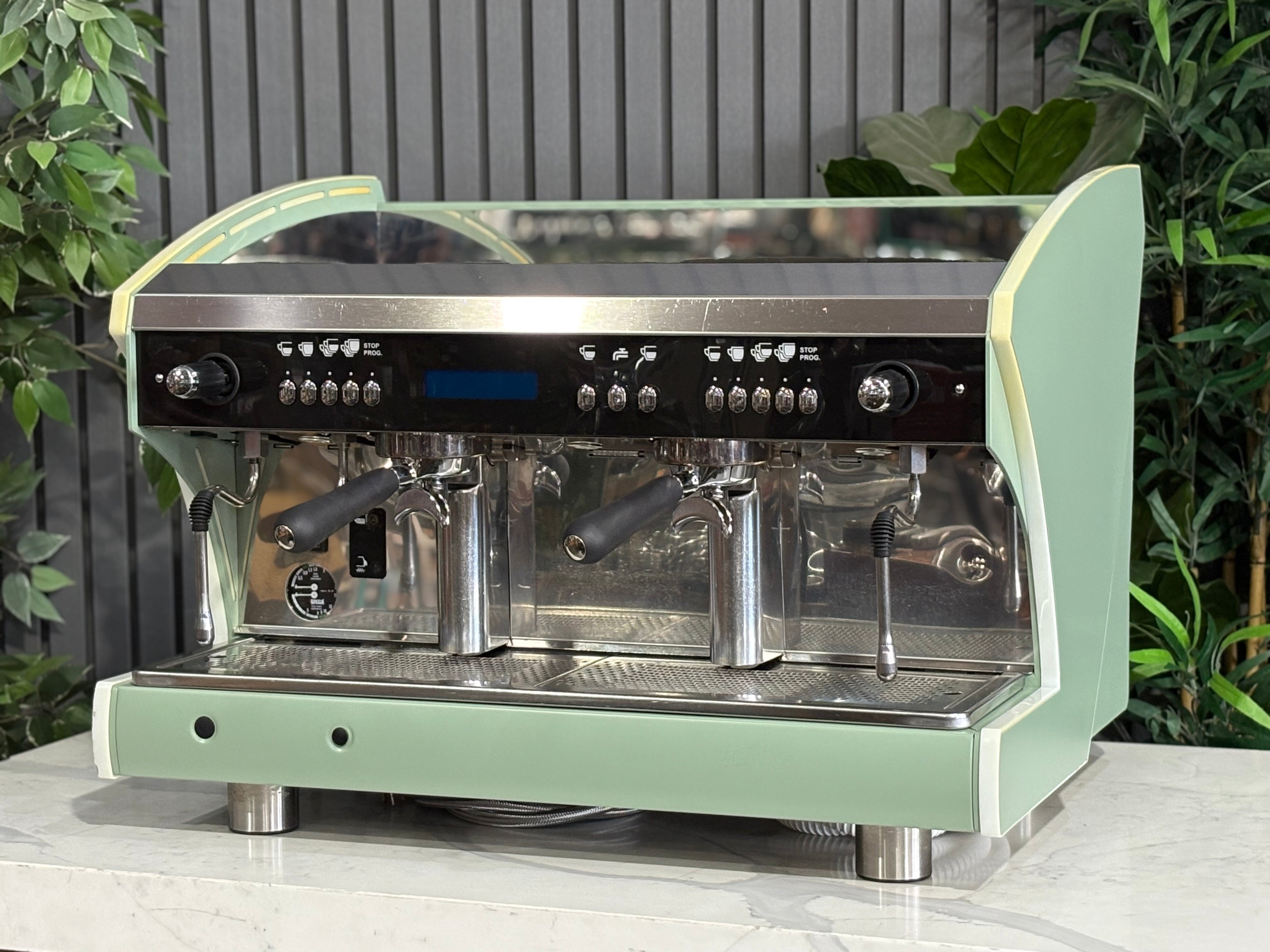 Wega Polaris Tron 2 Group Coffee Machine Sage Green
