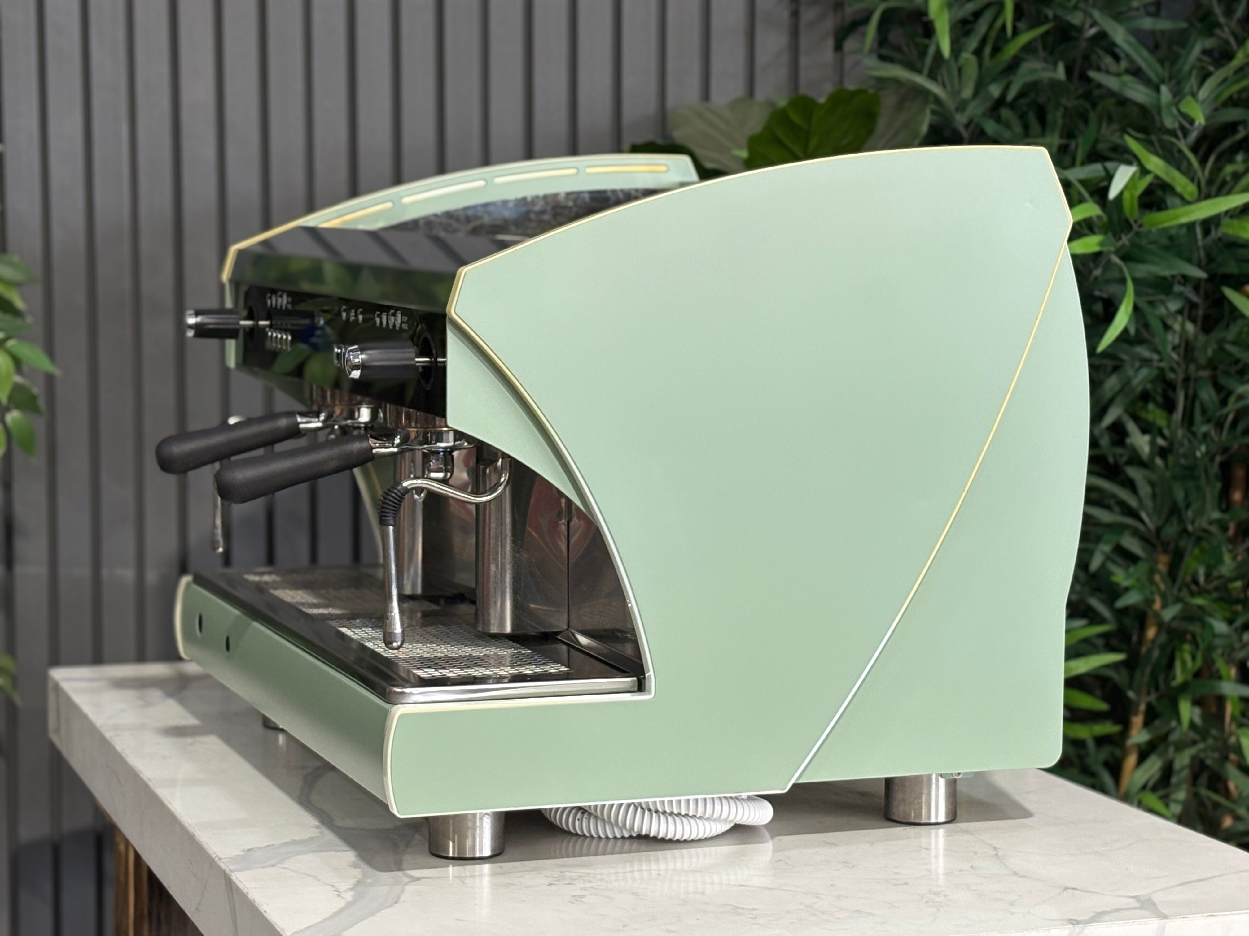 Wega Polaris Tron 2 Group Coffee Machine Sage Green