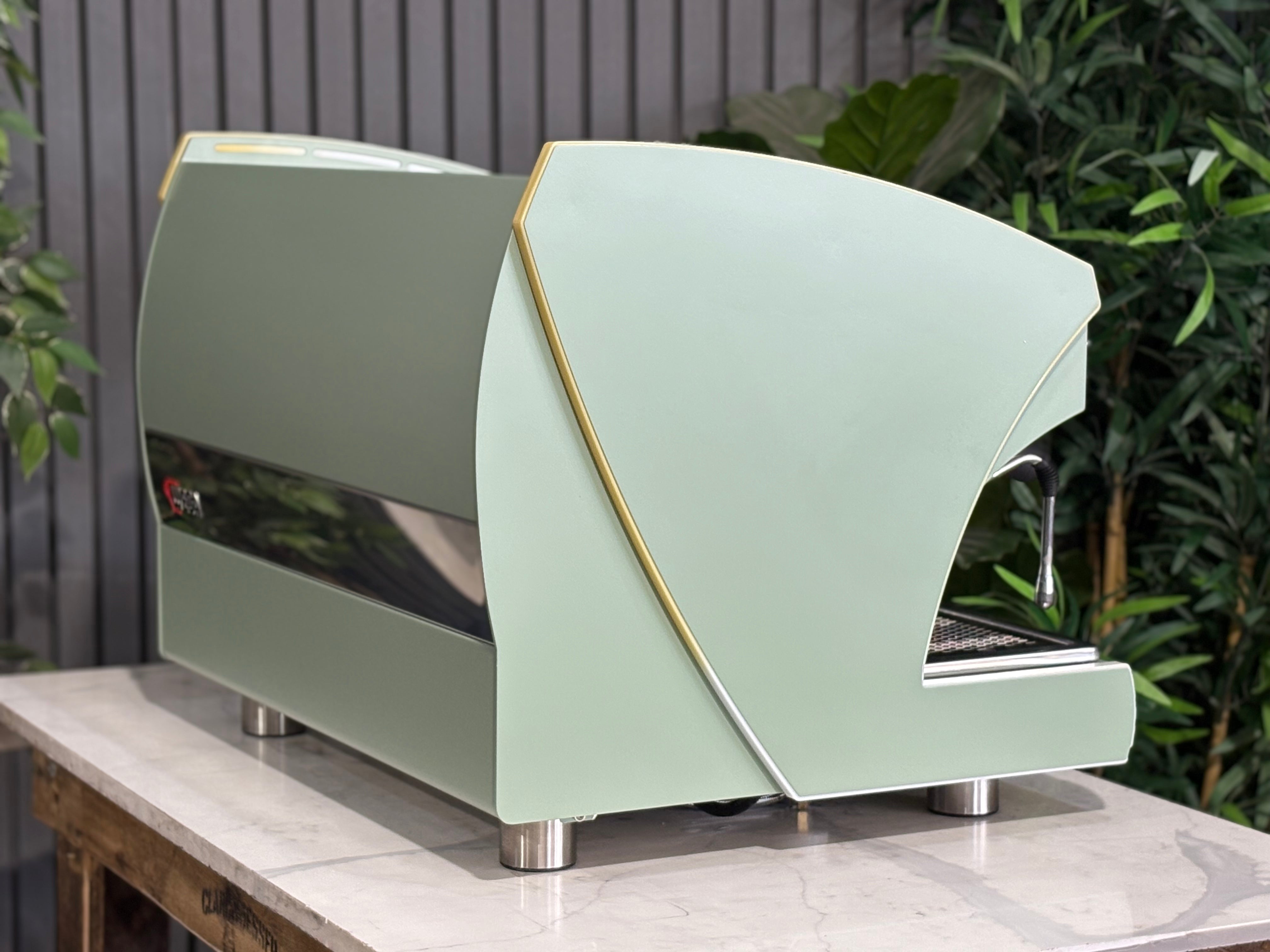 Wega Polaris Tron 2 Group Coffee Machine Sage Green