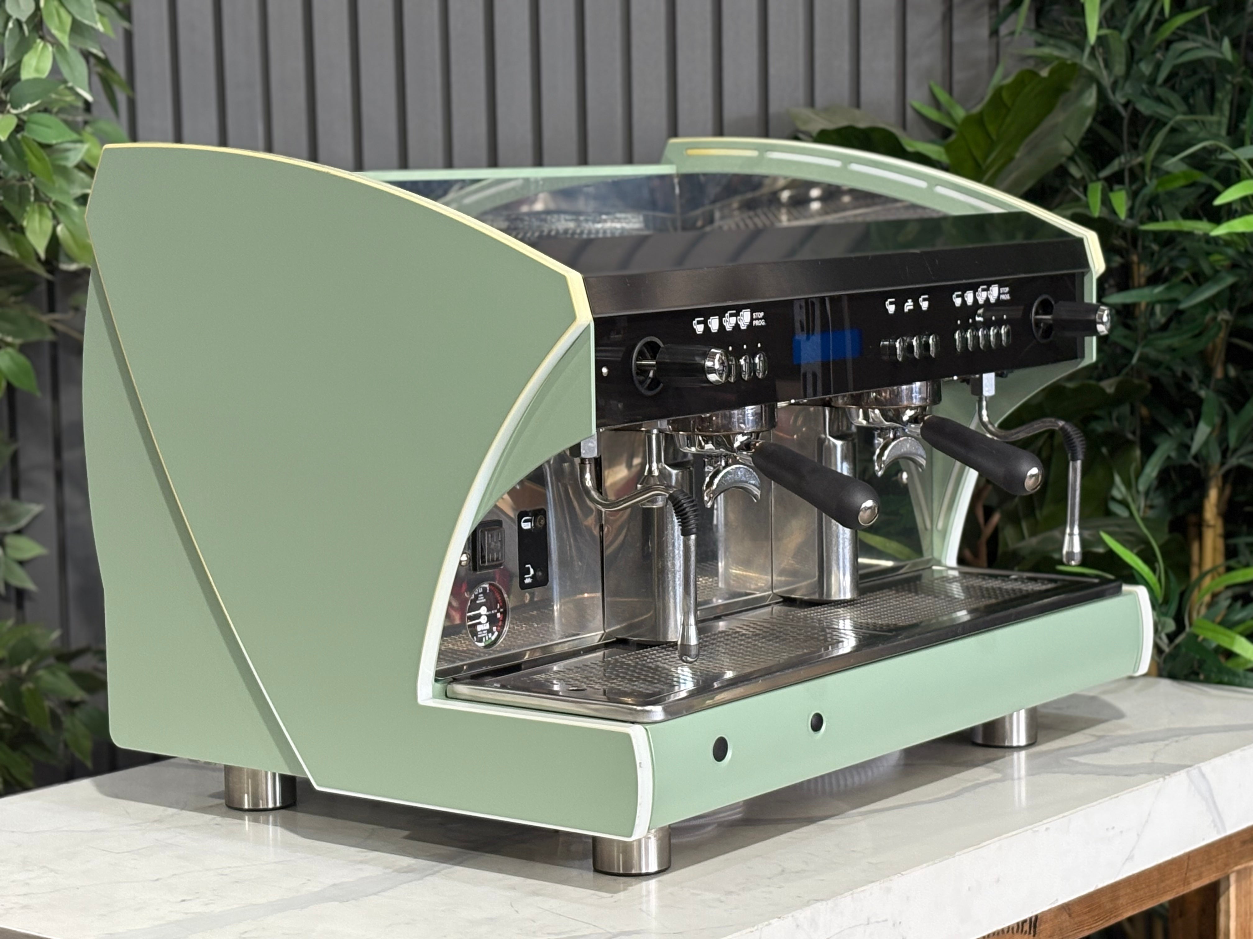 Wega Polaris Tron 2 Group Coffee Machine Sage Green