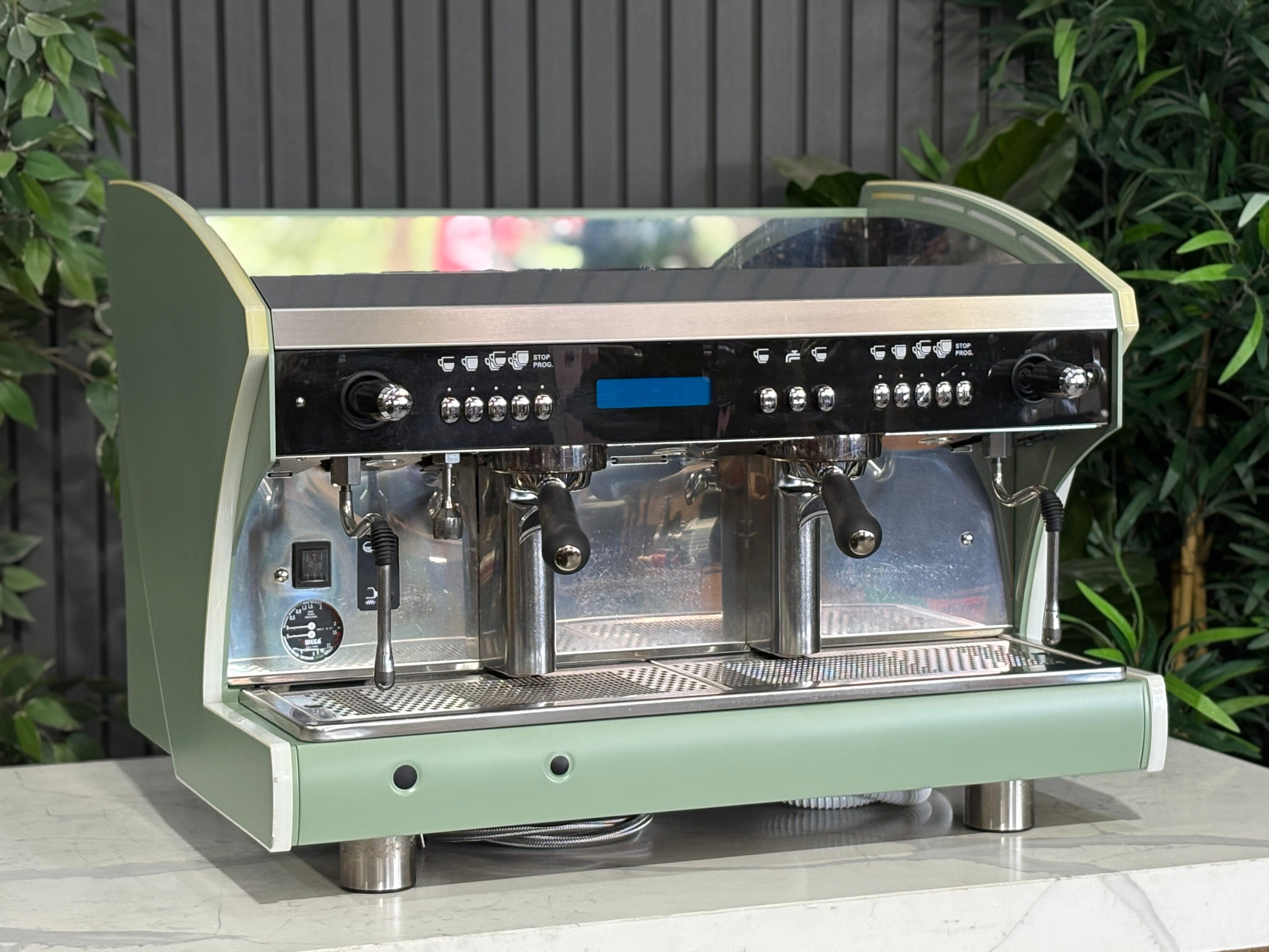 Wega Polaris Tron 2 Group Coffee Machine Sage Green