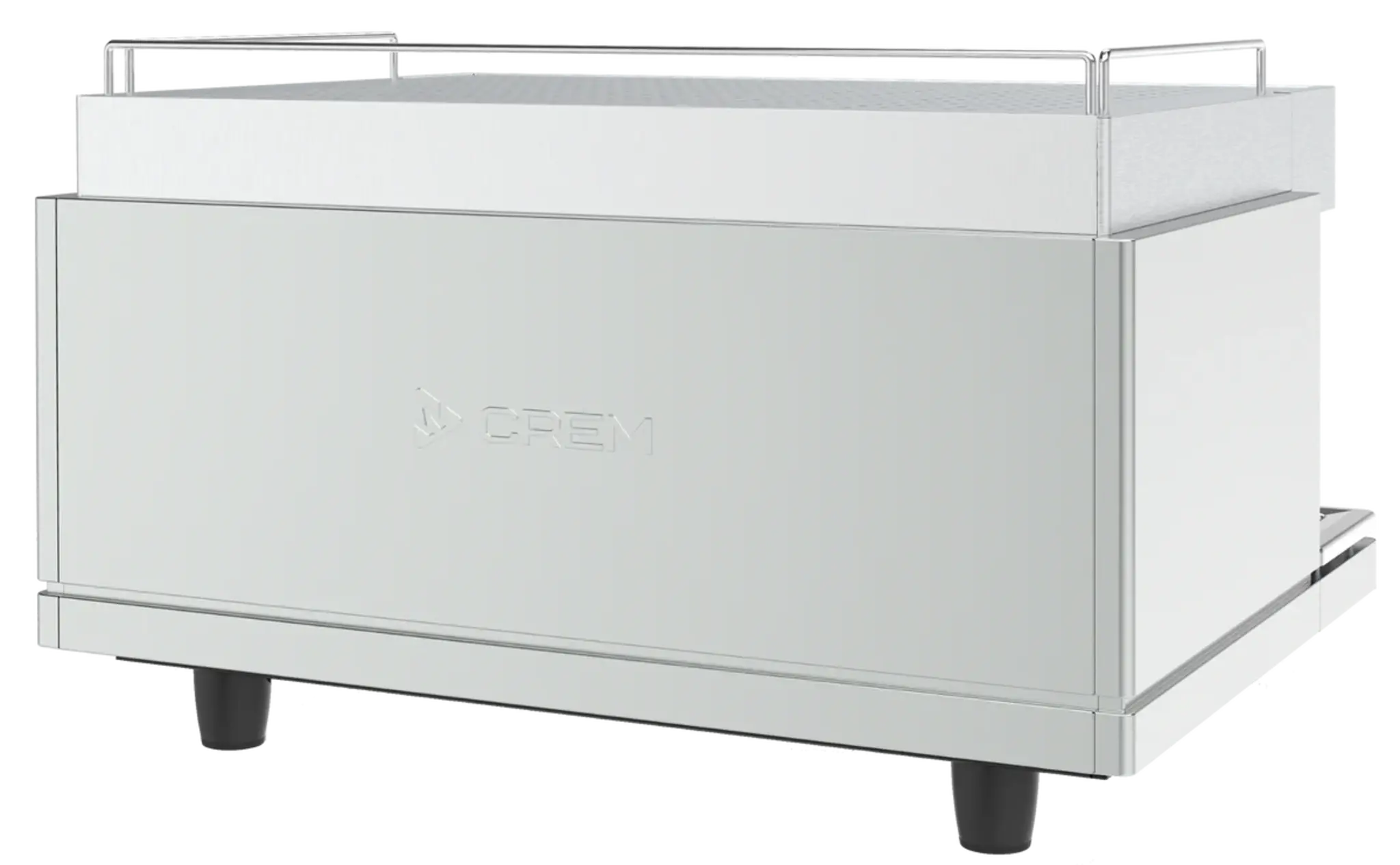 Expobar Crem EX3 3 Group Coffee Machine Stainless & White High Cup - New