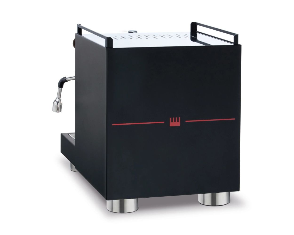 La Pavoni Cellini EVO PID 1 Group Espresso Coffee Machine Black with Walnut - New with PID Temperature Control